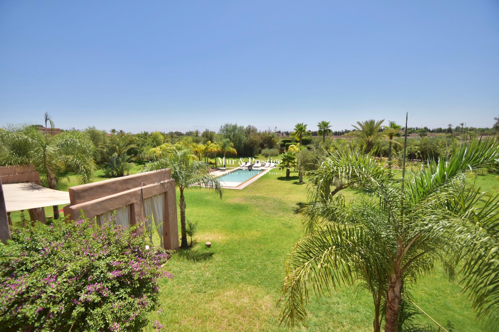 Villa d’un hectare à vendre en centre-ville à Marrakech