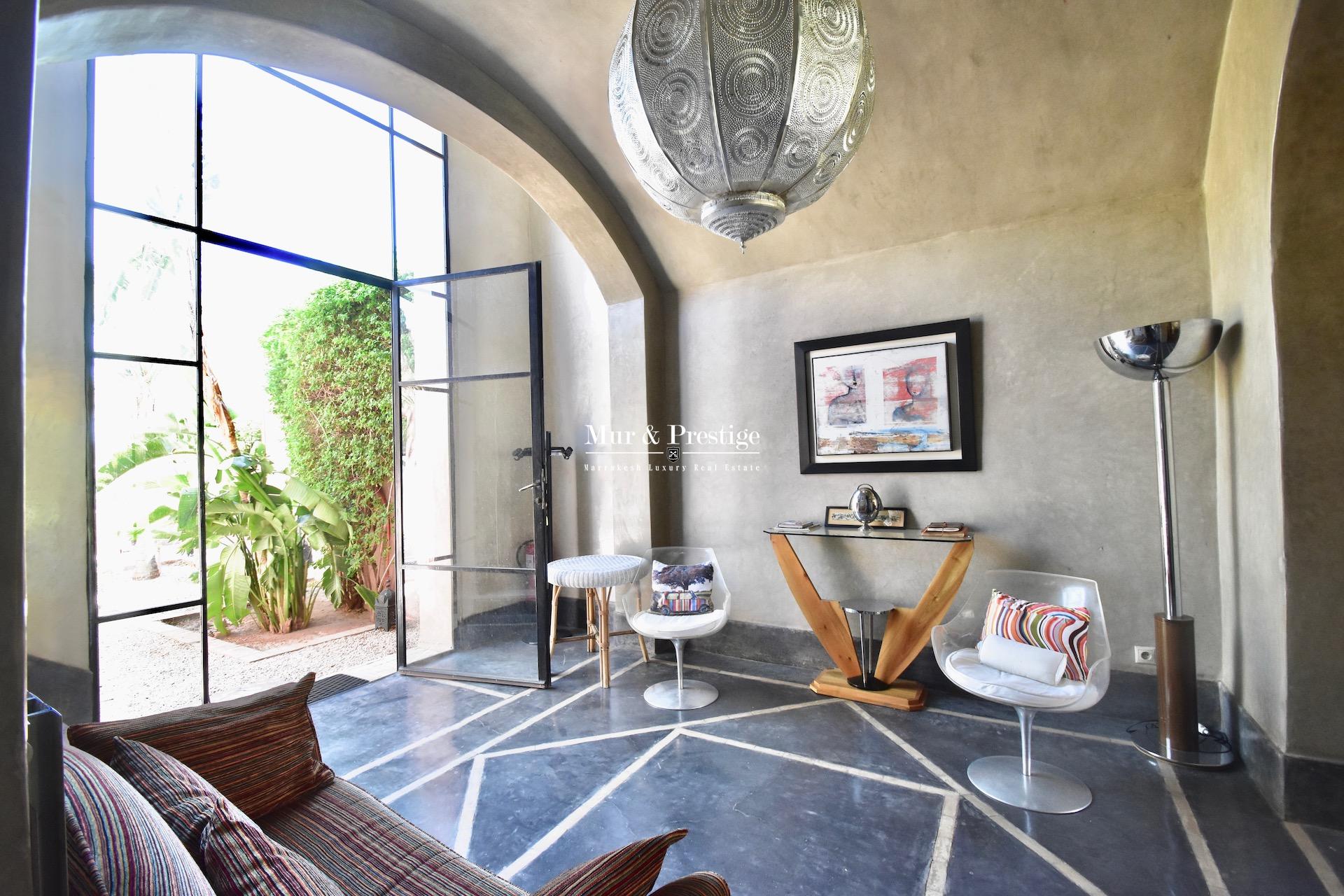 Villa d’un hectare à vendre en centre-ville à Marrakech