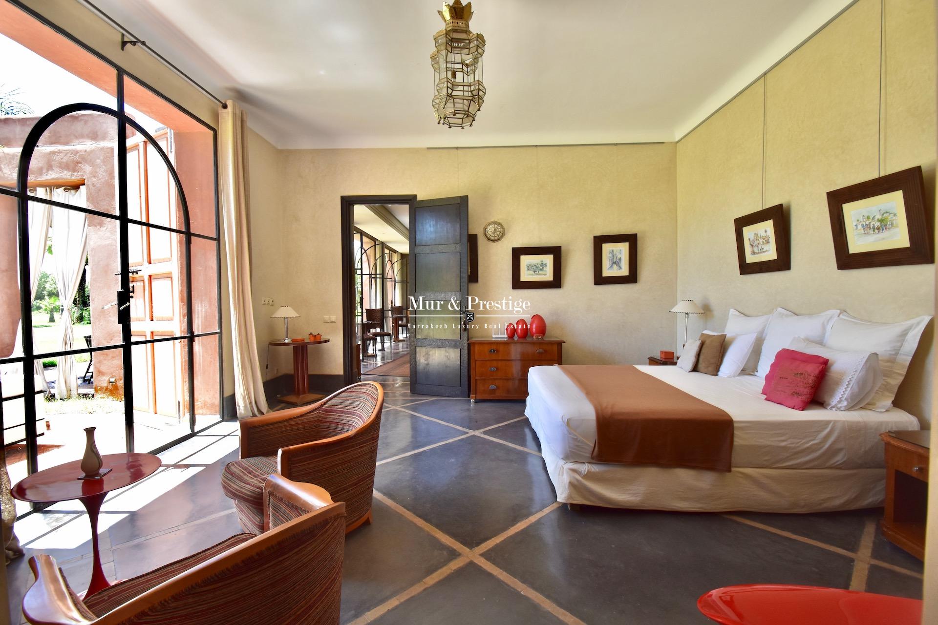 Villa d’un hectare à vendre en centre-ville à Marrakech