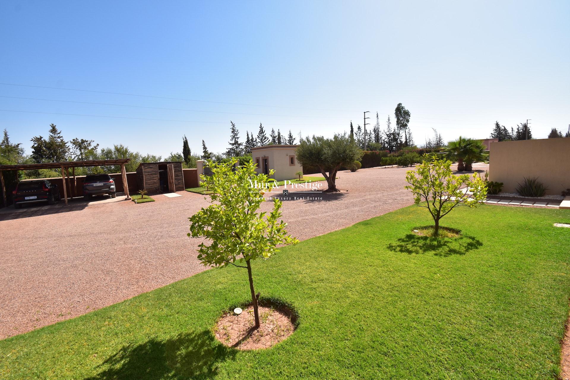 Agence Immobilière Marrakech - Propriété Moderne à Vendre 