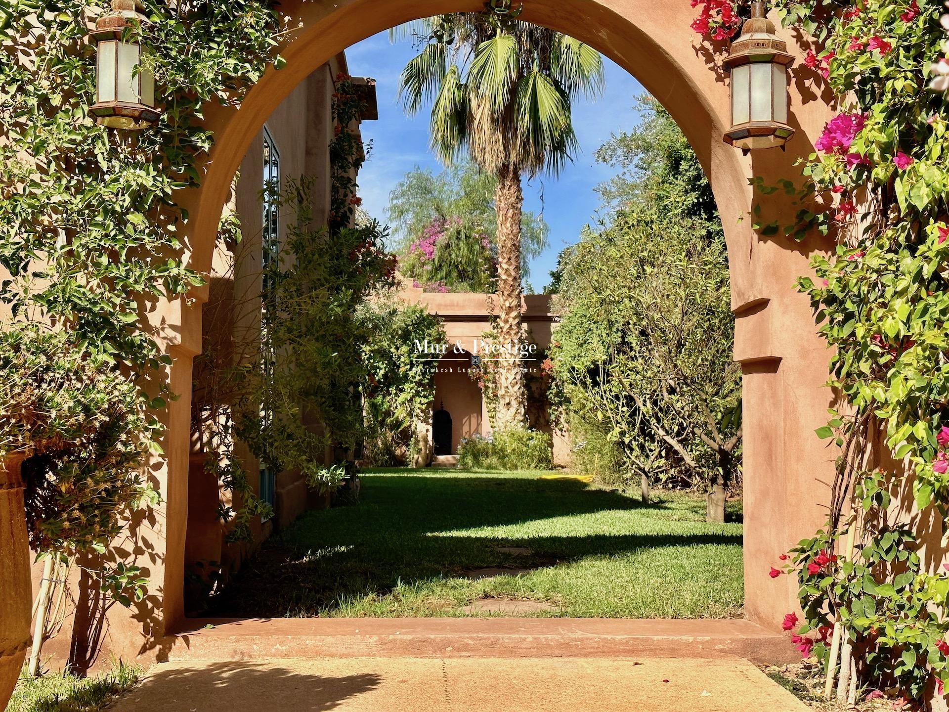 Villa Charles Boccara à Vendre à Marrakech - Agence Immobilière