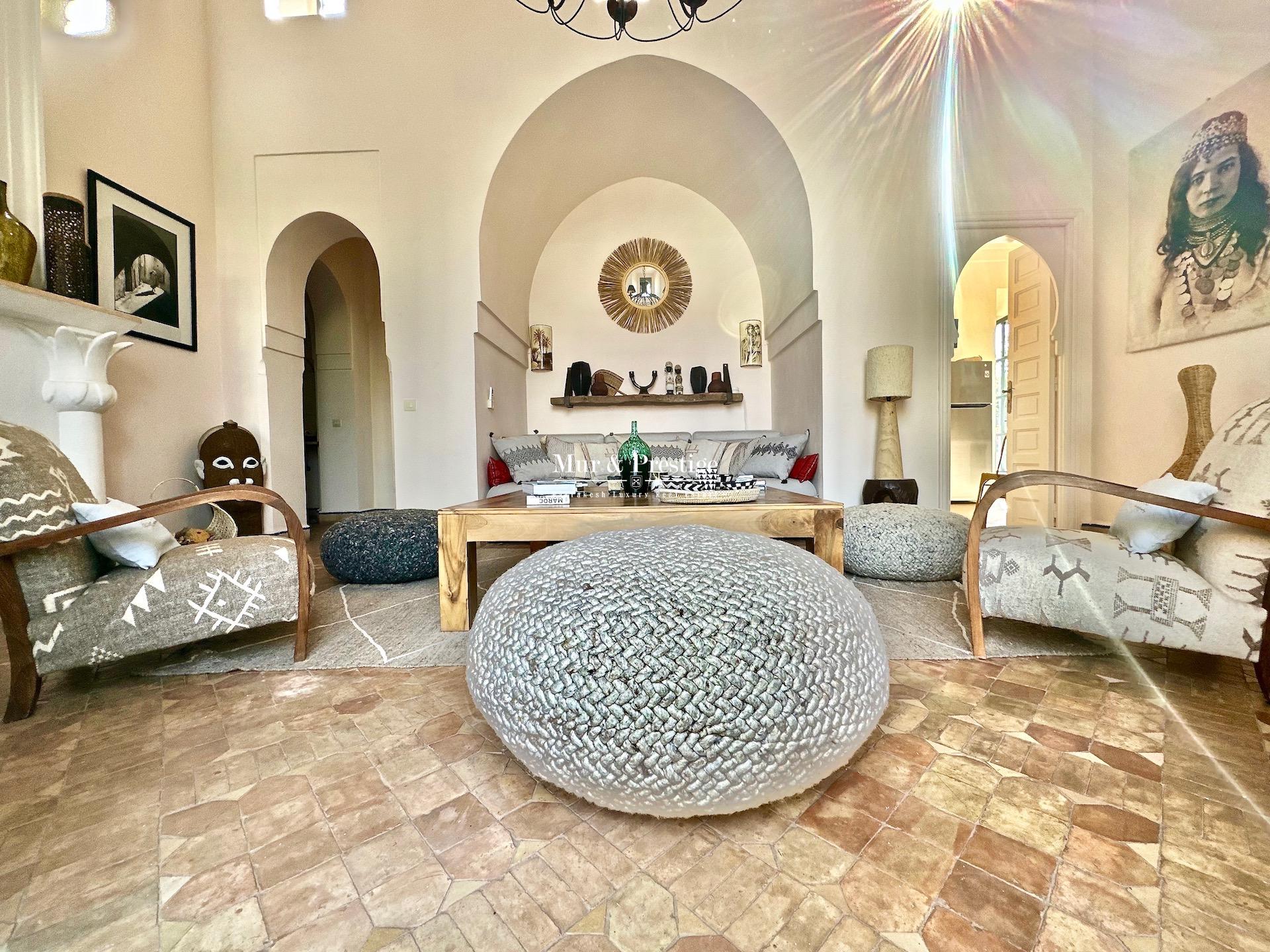 Villa Charles Boccara à Vendre à Marrakech - Agence Immobilière