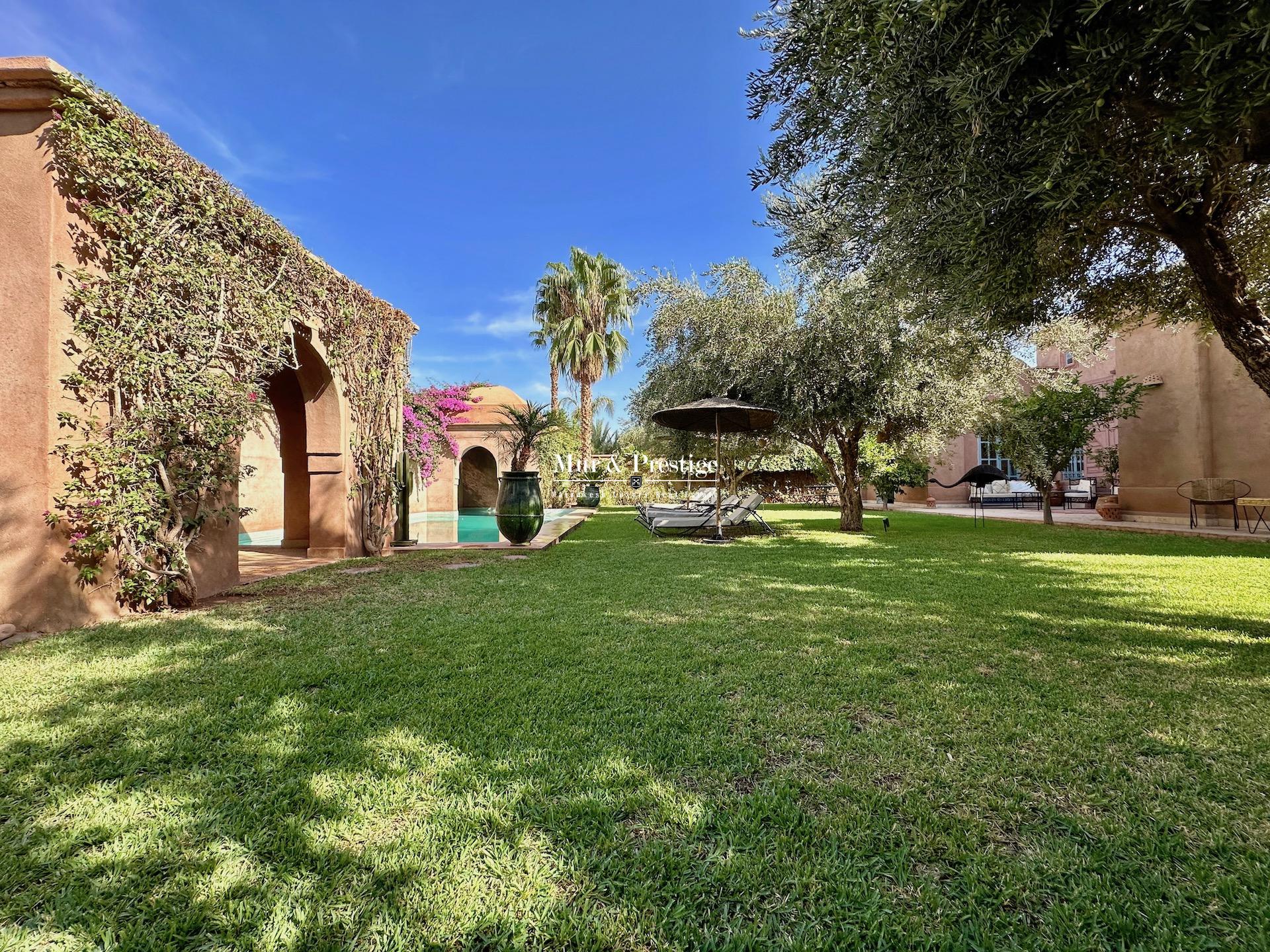 Villa Charles Boccara à Vendre à Marrakech - Agence Immobilière