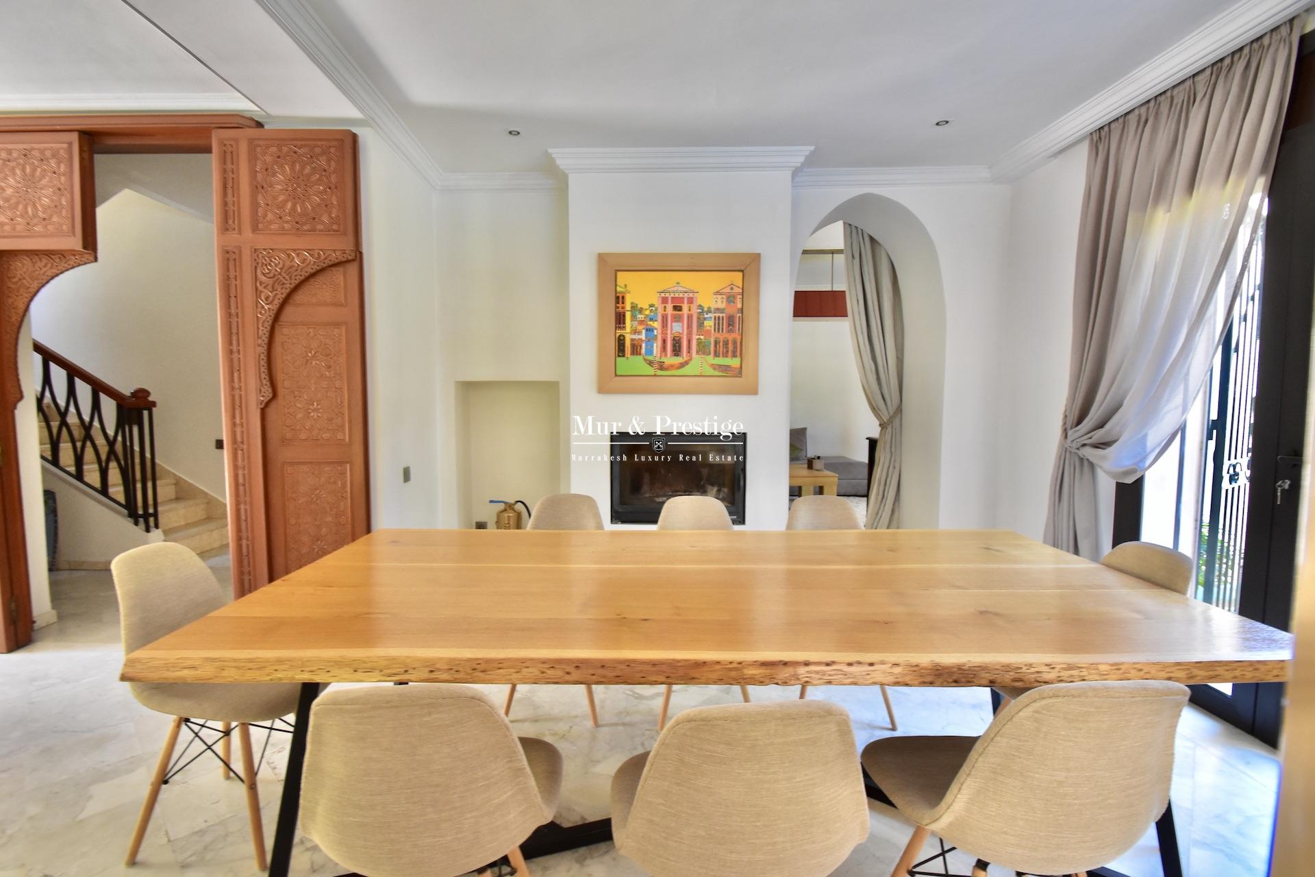 Agence Immobilière Marrakech– Villa à vendre en centre-ville
