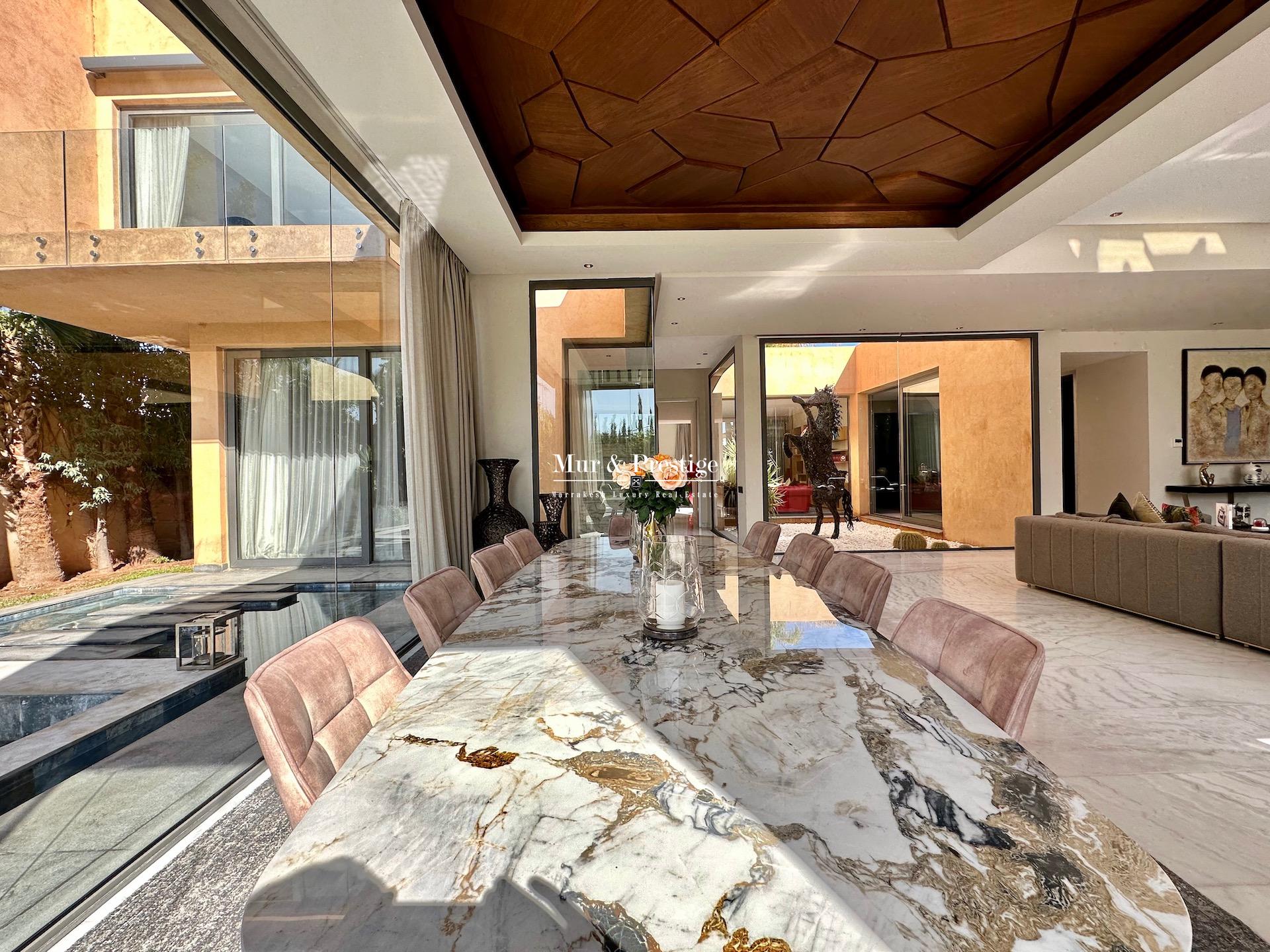 Villa moderne en vente à Marrakech - Agence Immobilière