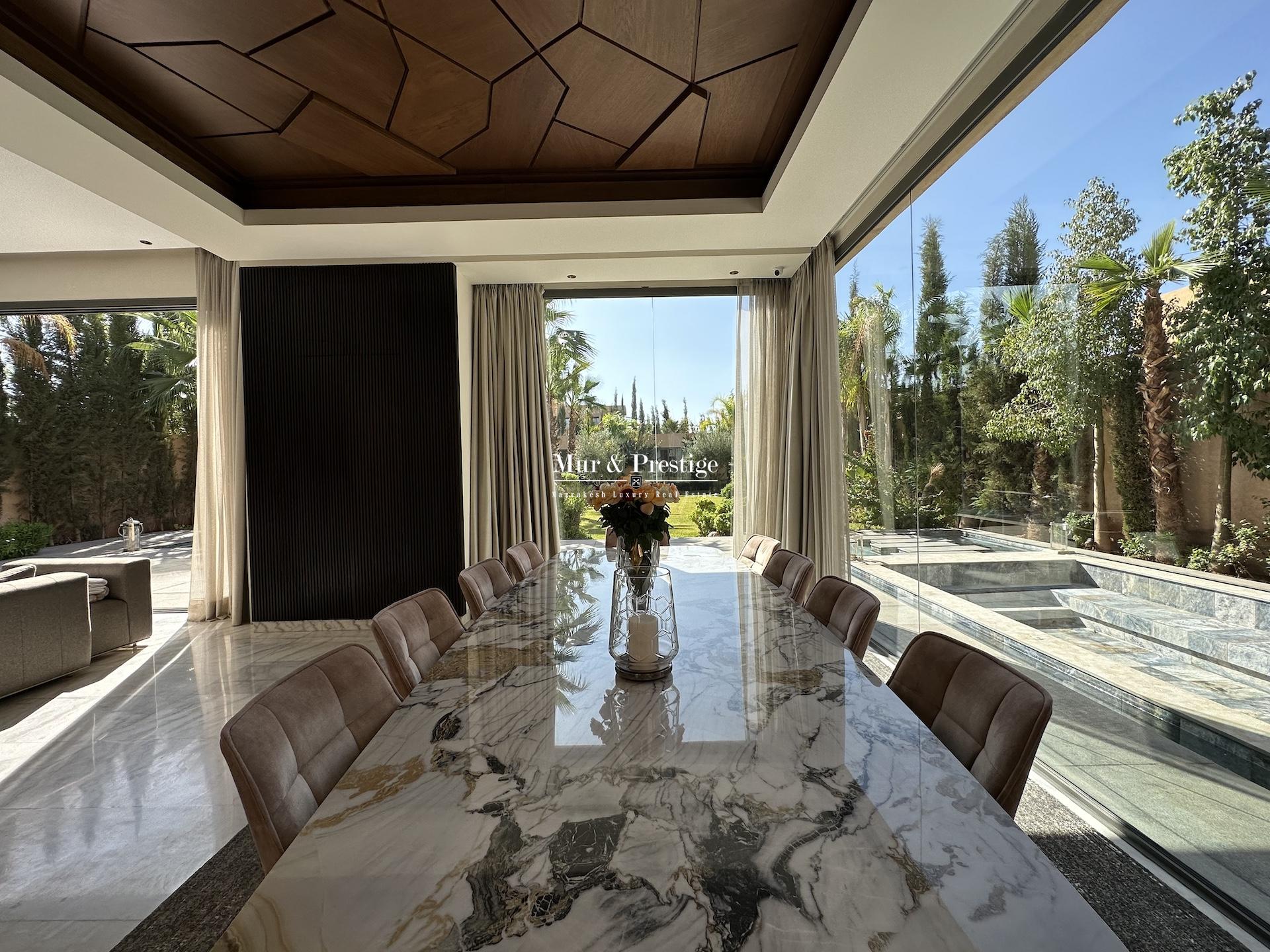 Villa moderne en vente à Marrakech - Agence Immobilière