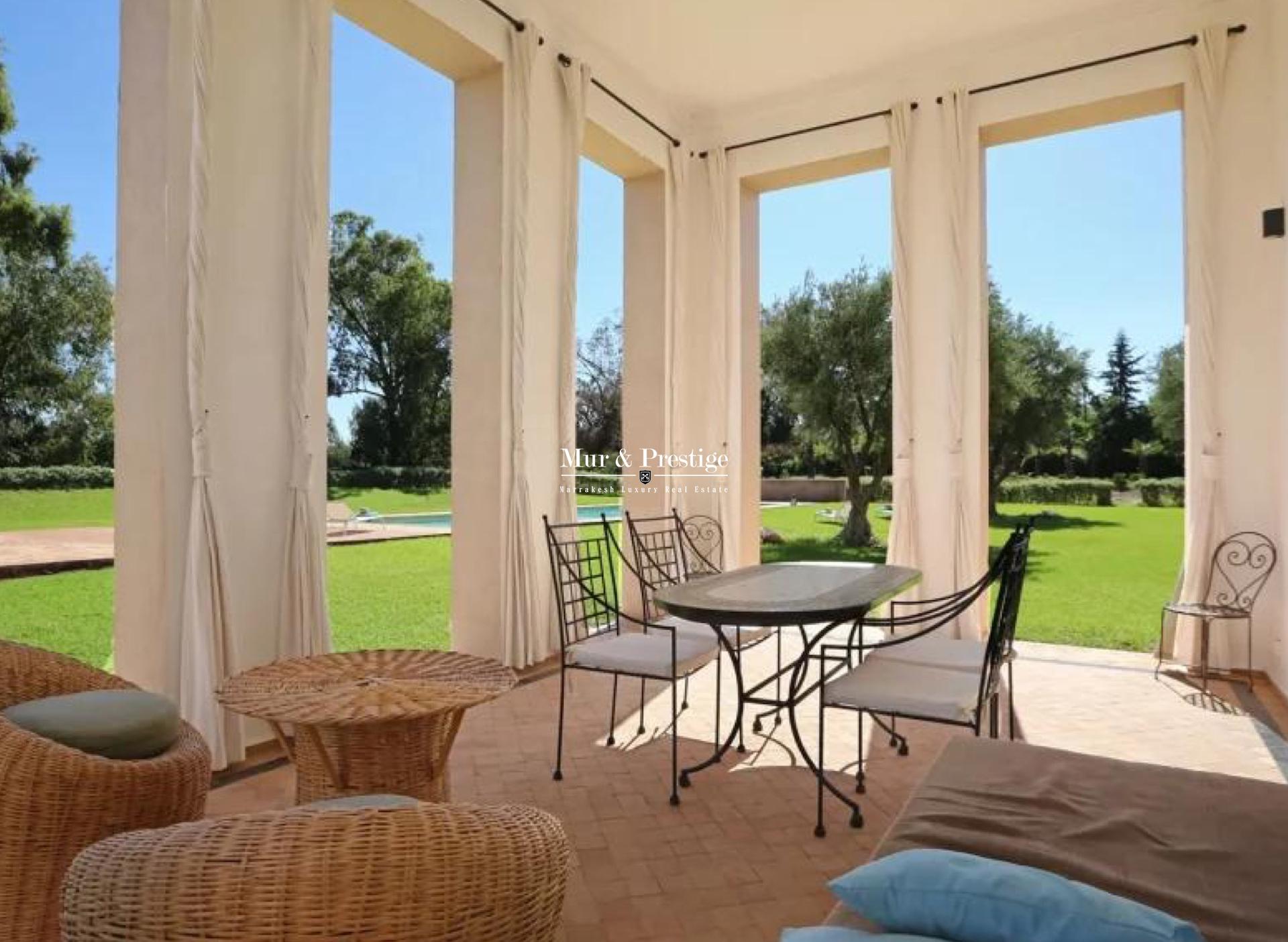 Agence immobilière Marrakech – Propriété de Prestige à Vendre