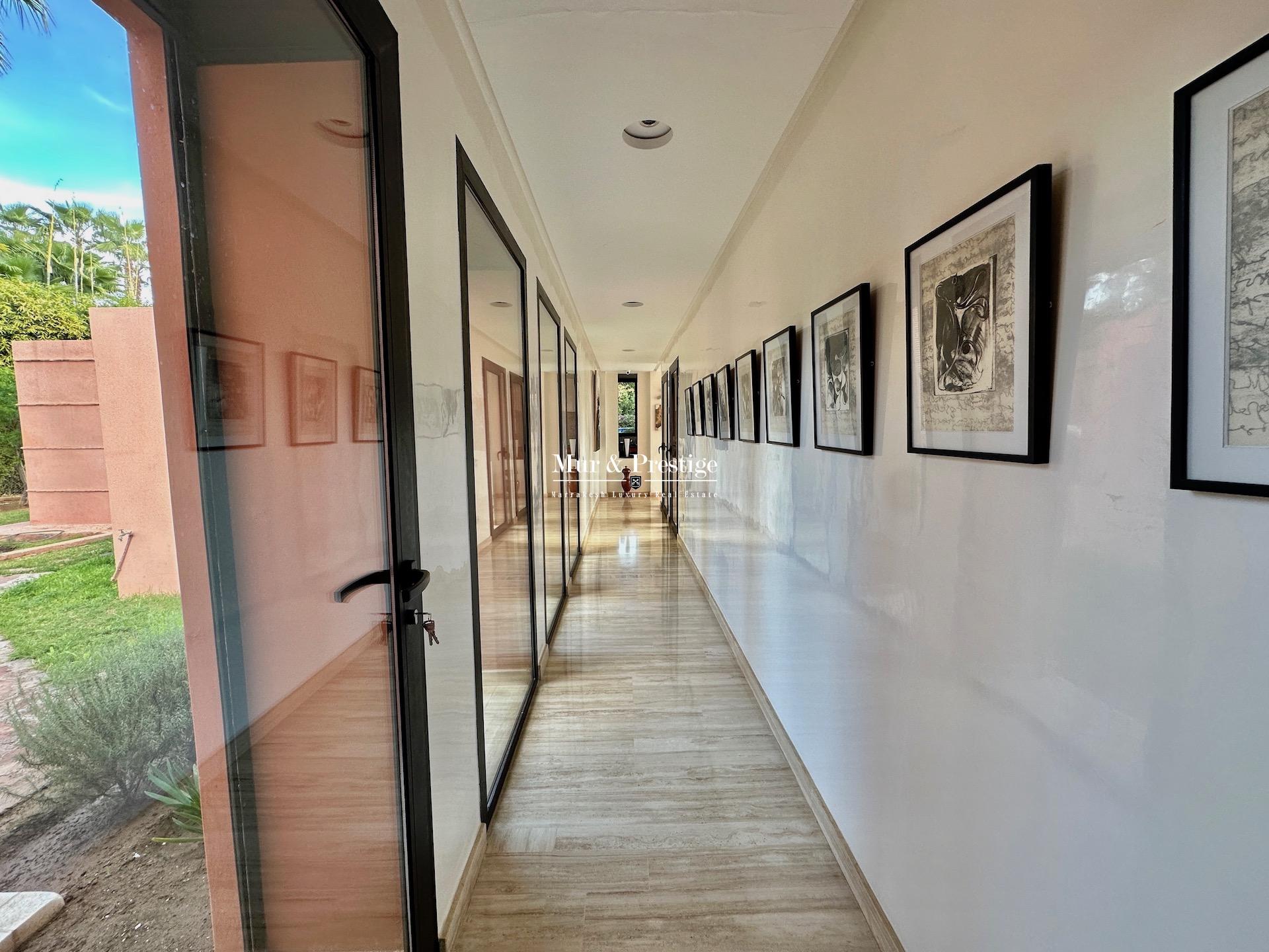 Propriété moderne en vente sur la Route de L’Ourika 