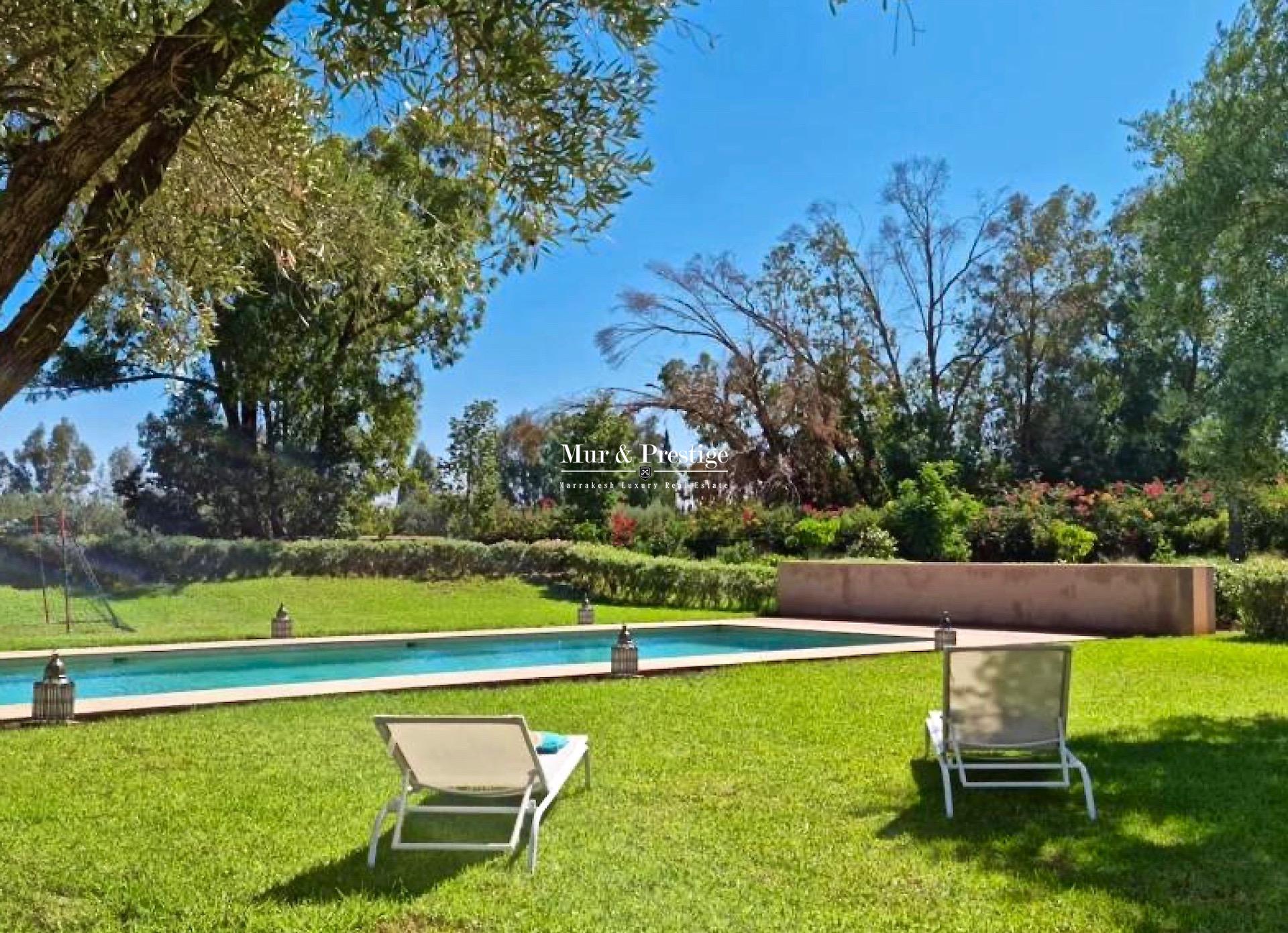 Agence immobilière Marrakech – Propriété de Prestige à Vendre