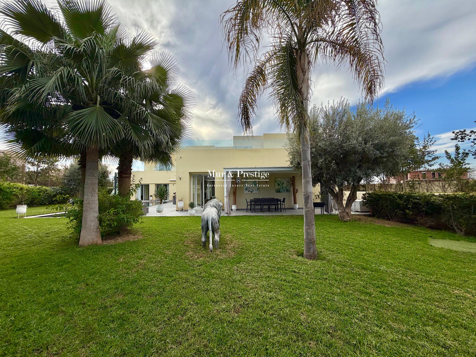 Circuit Palmeraie – Maison Moderne A Vendre