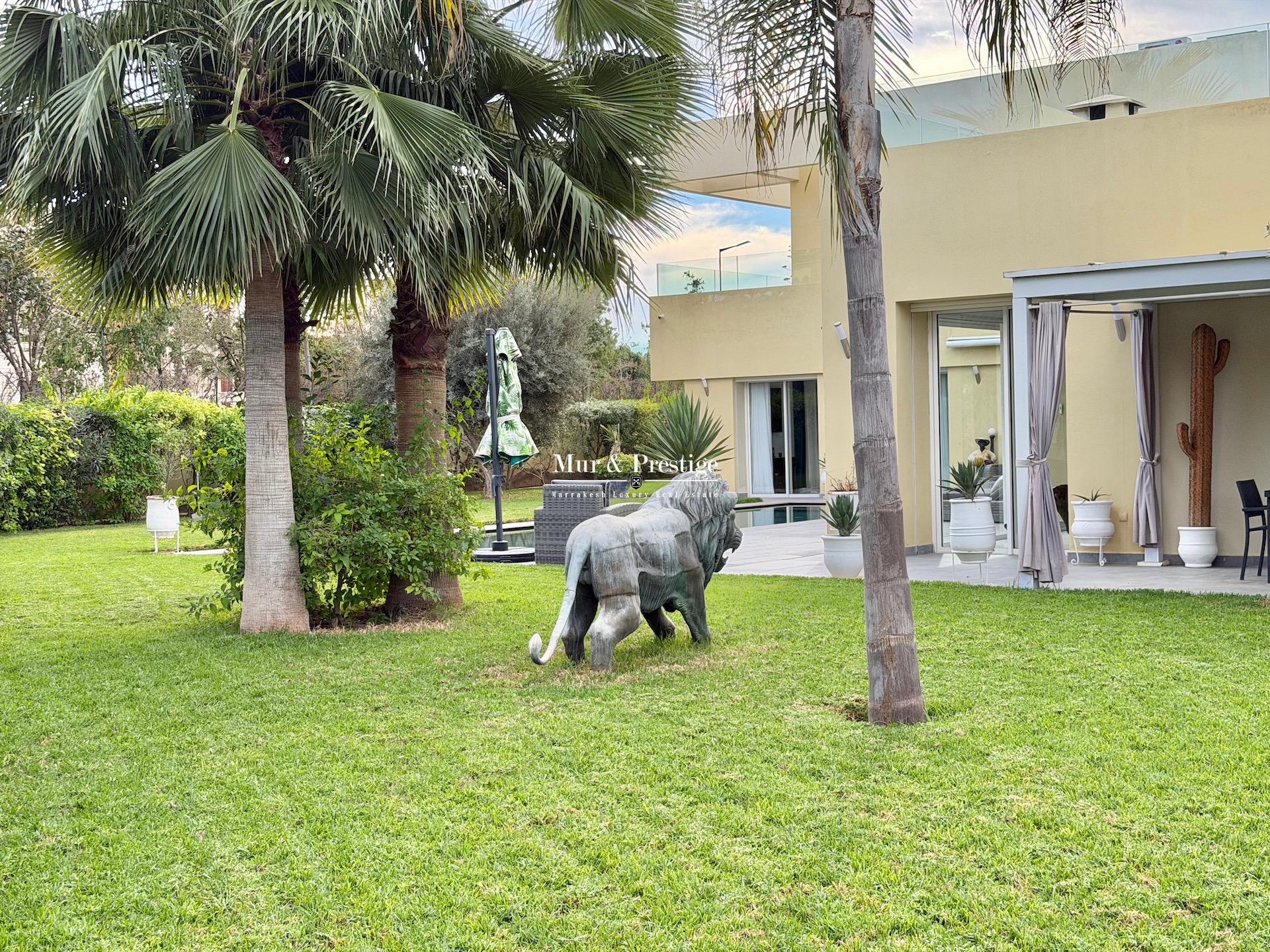 Circuit Palmeraie – Maison Moderne A Vendre