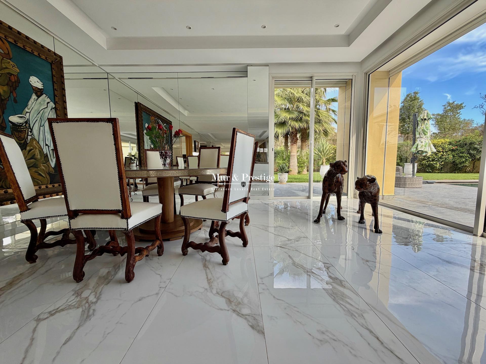 Circuit Palmeraie – Maison Moderne A Vendre