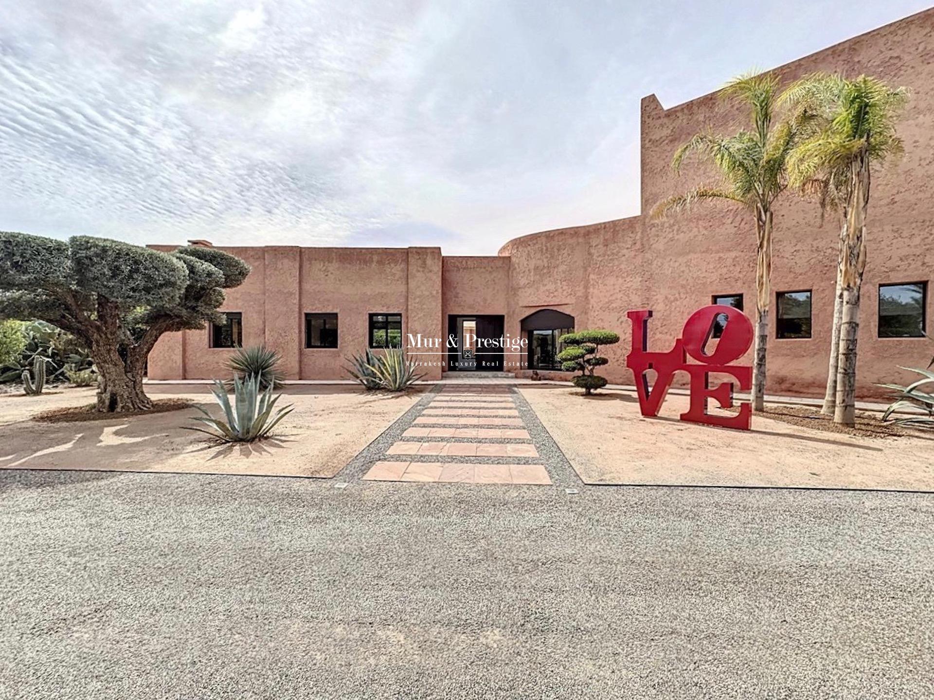 Maison en vente sur la route de Ouarzazate - Proche Ecole Américaine