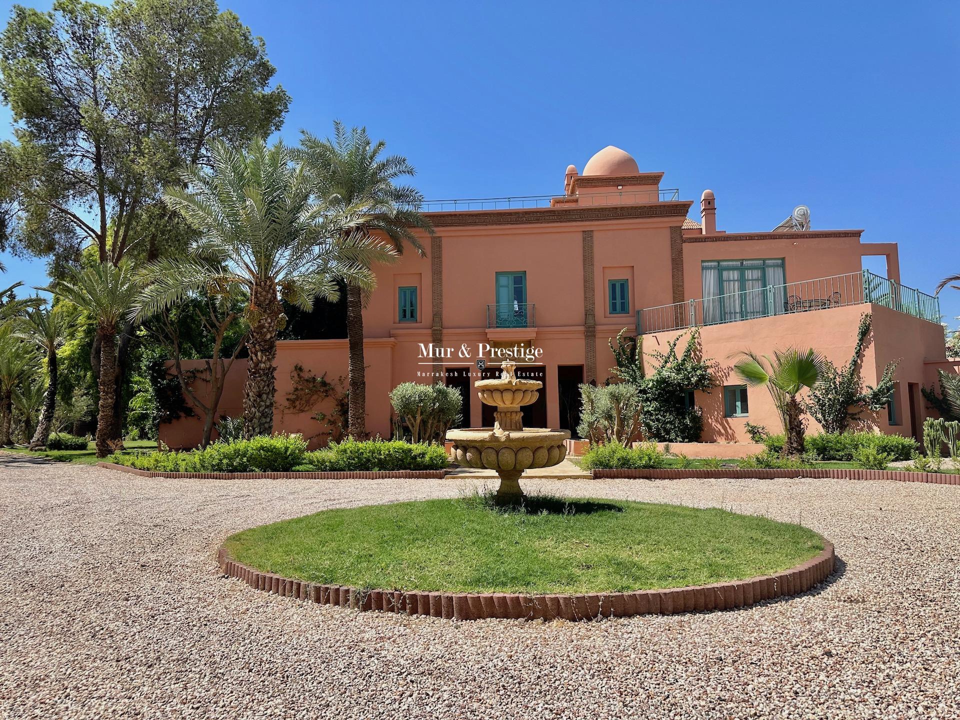 Maison Charles Boccara – Palmeraie de Marrakech