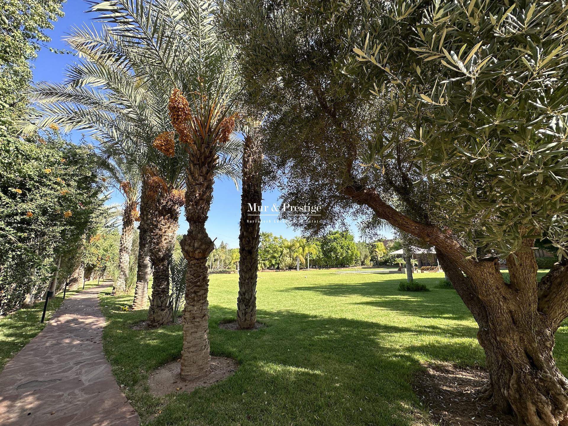 Propriété de 7 suites à vendre dans la Palmeraie 