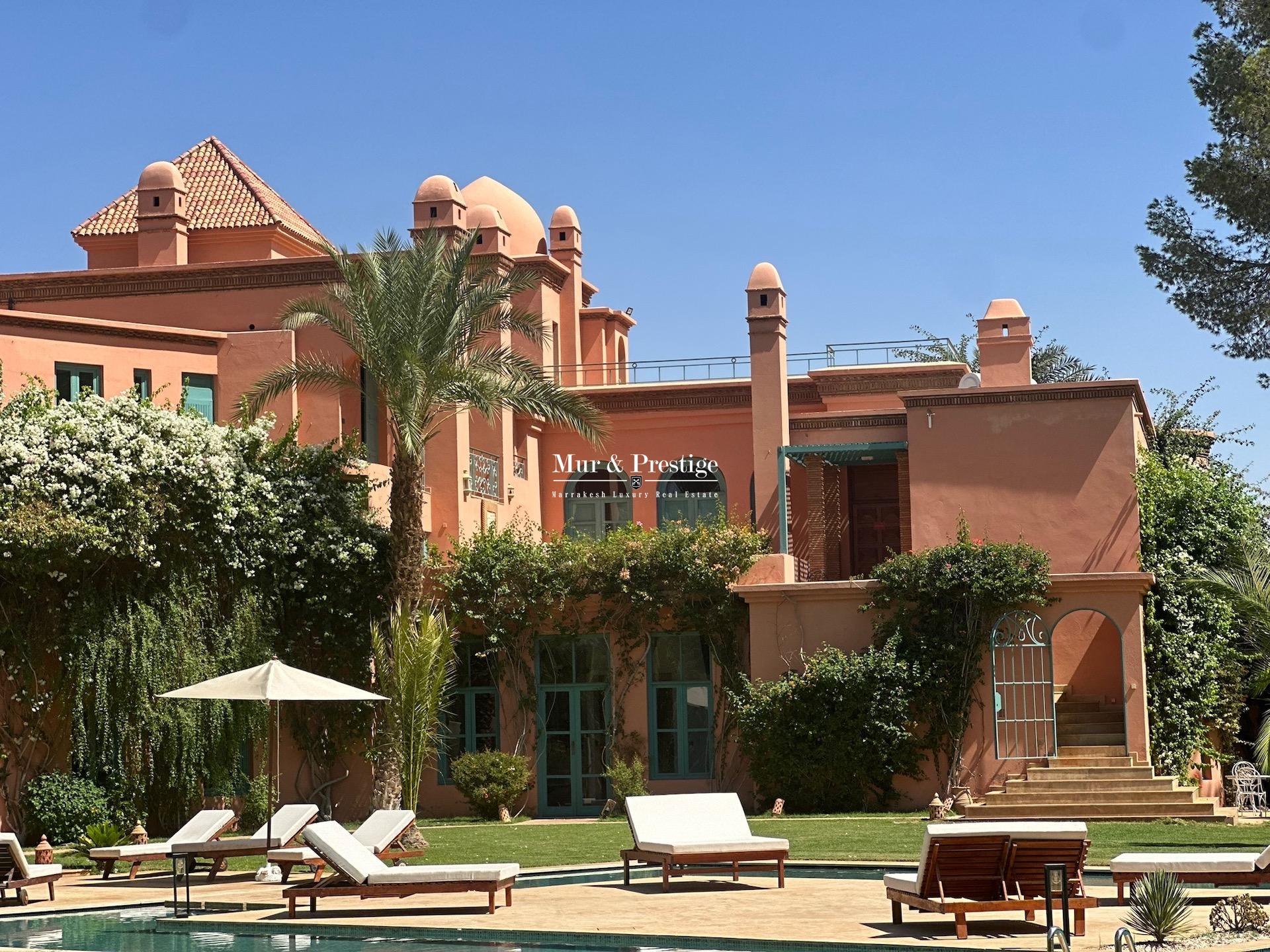 Maison Charles Boccara – Palmeraie de Marrakech