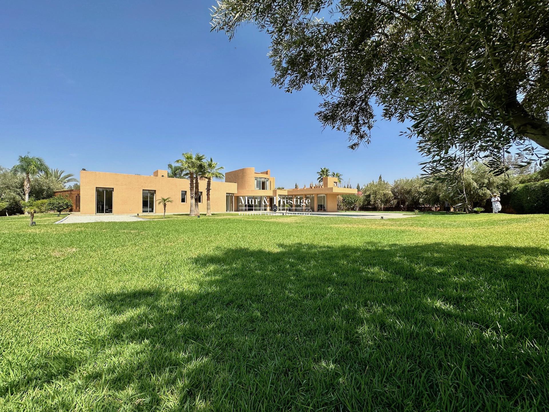 Maison à vendre sur la route Ourika