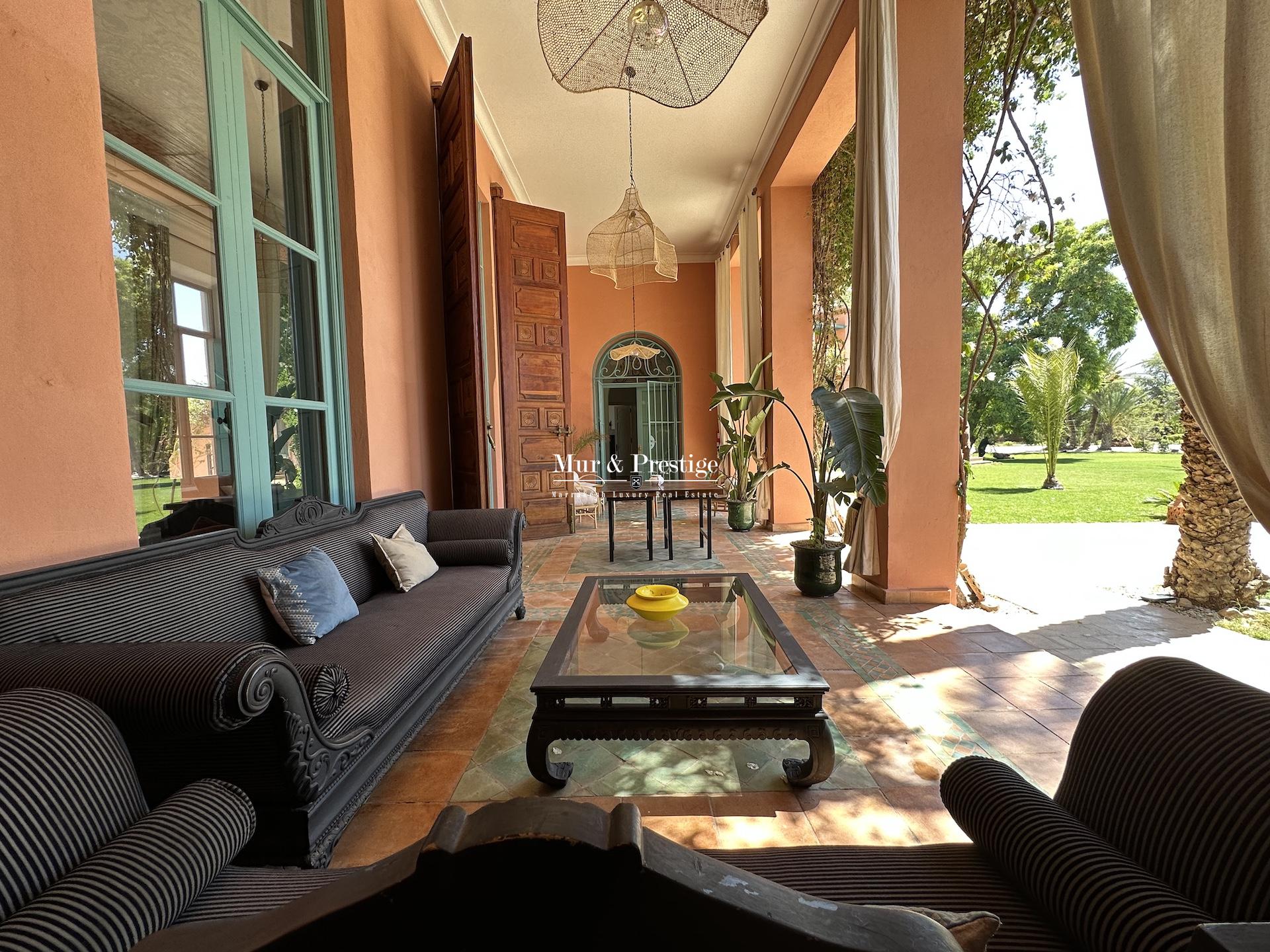 Maison Charles Boccara – Palmeraie de Marrakech