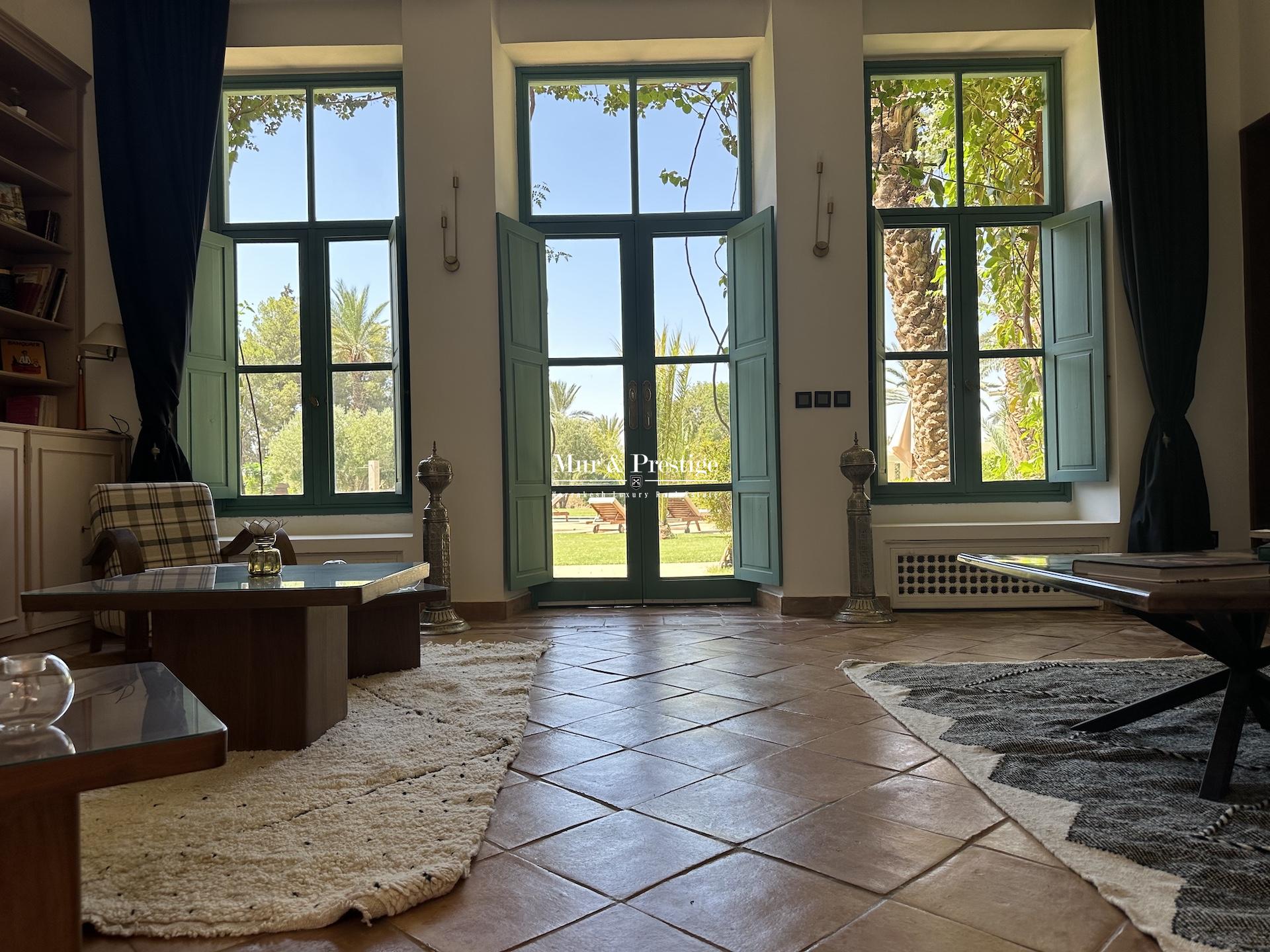 Maison Charles Boccara – Palmeraie de Marrakech