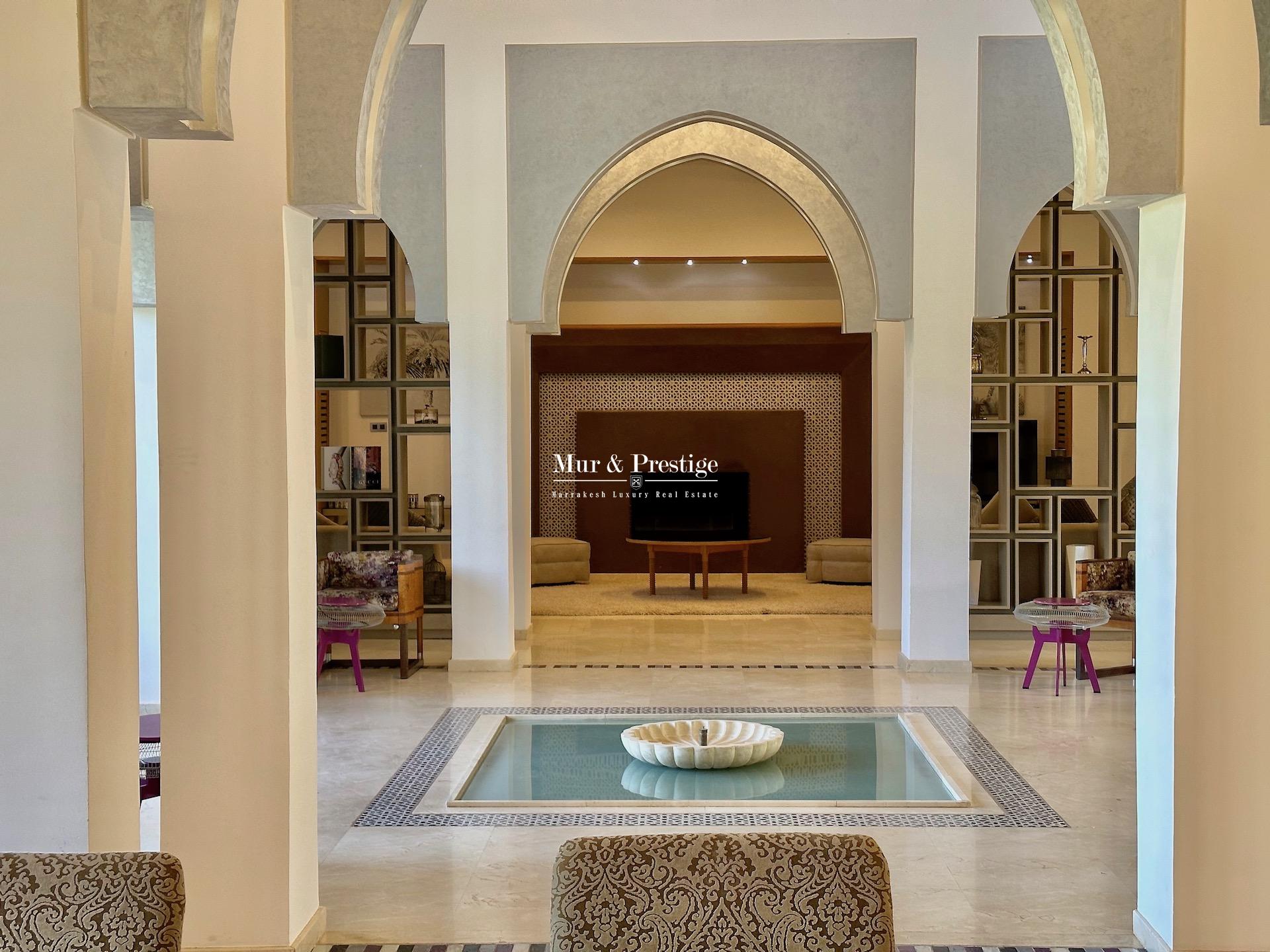 Propriété de 7 suites à vendre dans la Palmeraie 