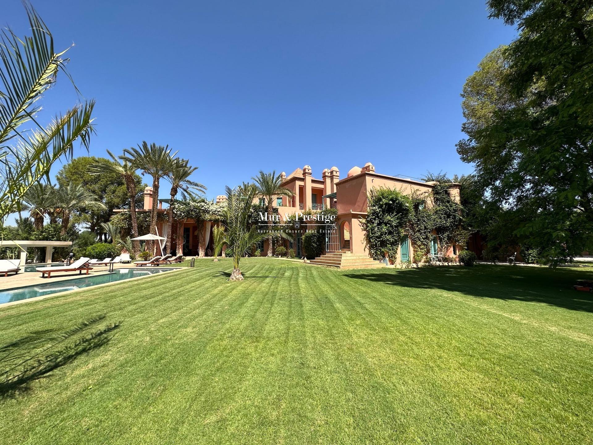 Maison Charles Boccara – Palmeraie de Marrakech