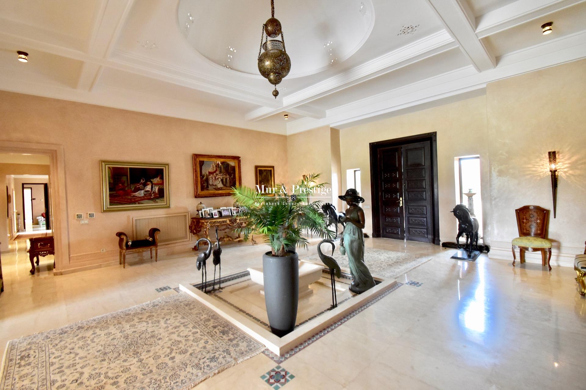 Agence immobilière Marrakech - Propriété de plain-pied à vendre à proximité du Golf Royal