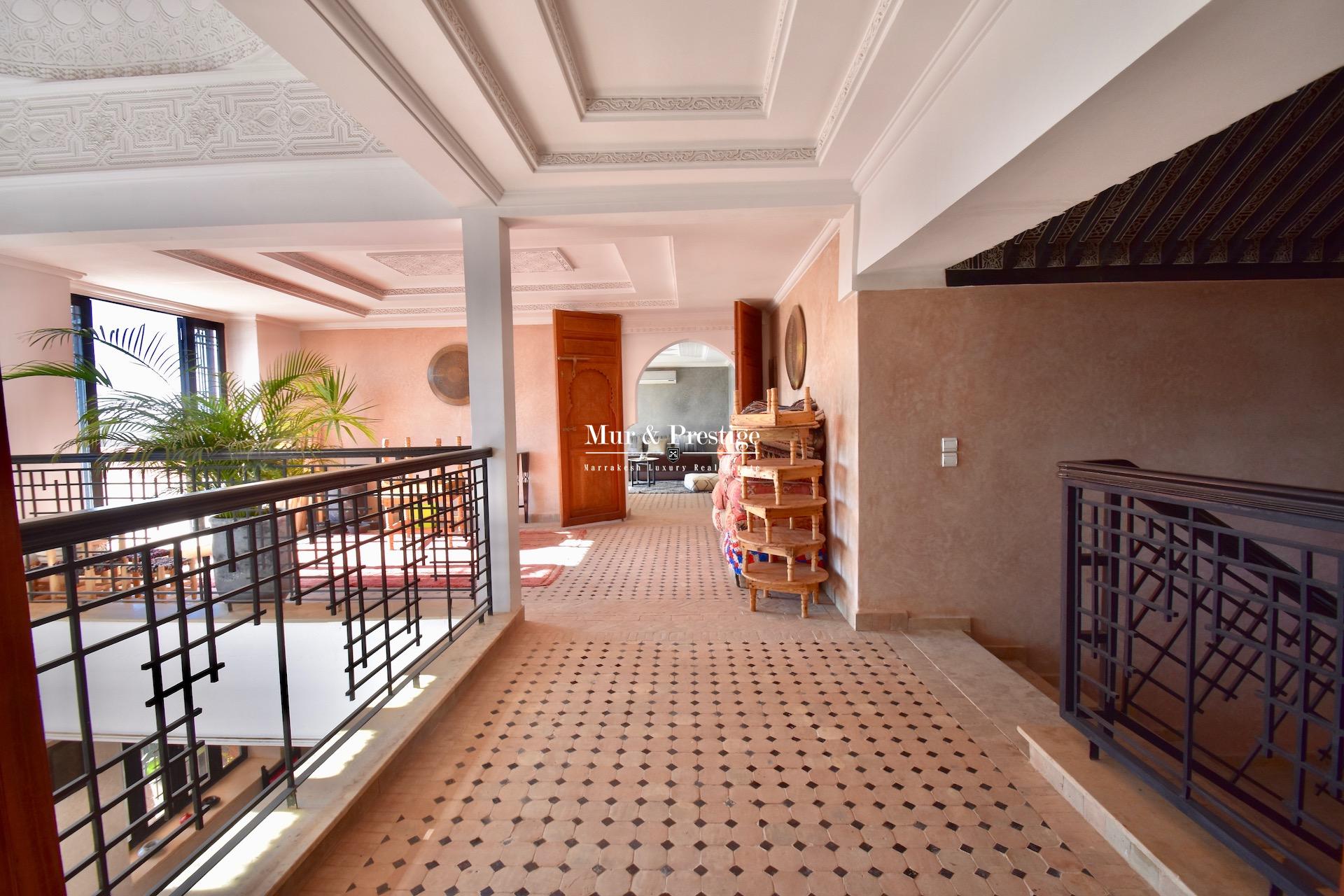 Agence immobilière Marrakech – Maison à vendre sur la route de Fes