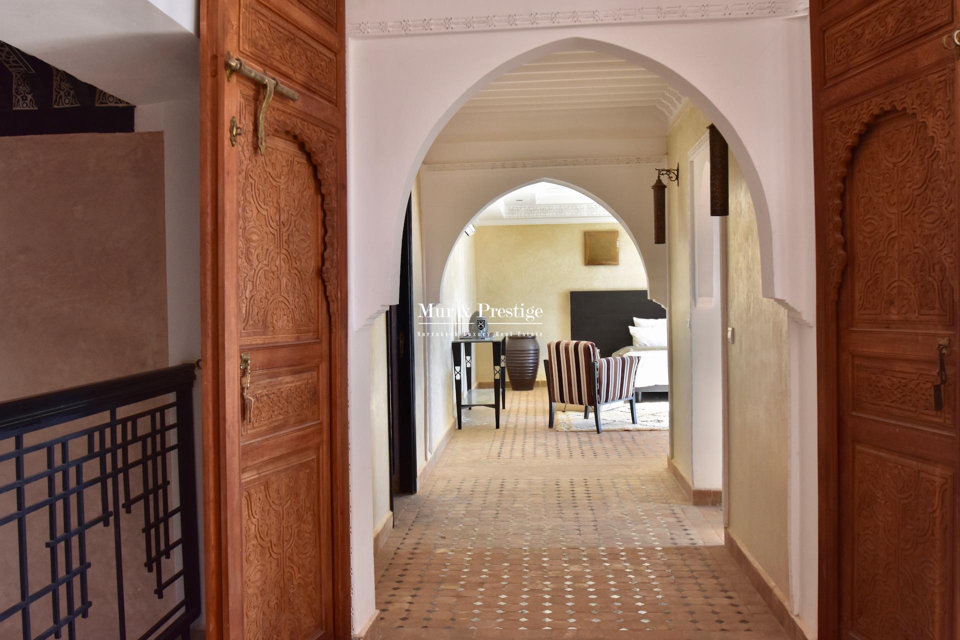 Agence immobilière Marrakech – Maison à vendre sur la route de Fes