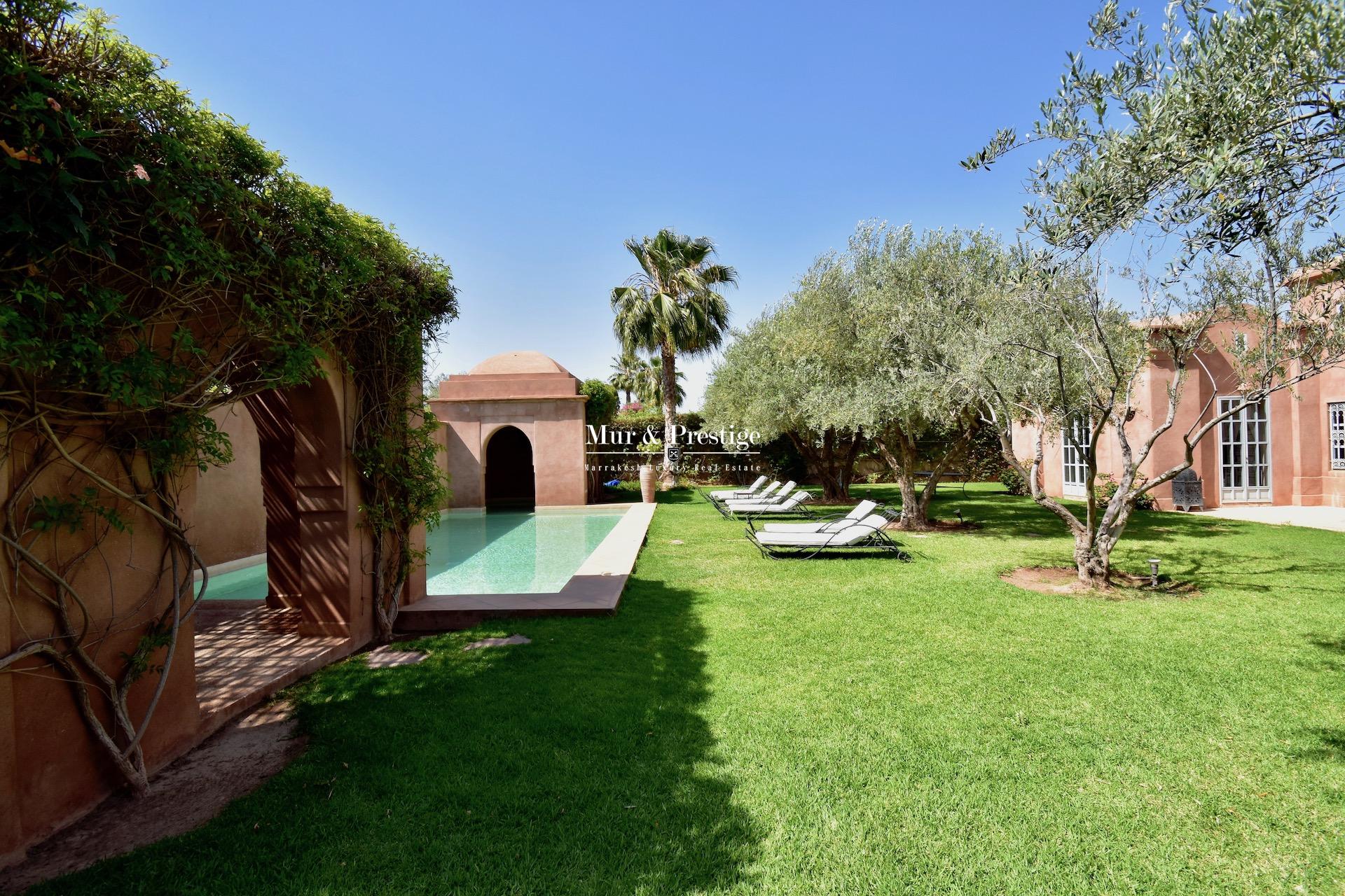 Agence Immobilière Marrakech Maison Charles Boccara en vente