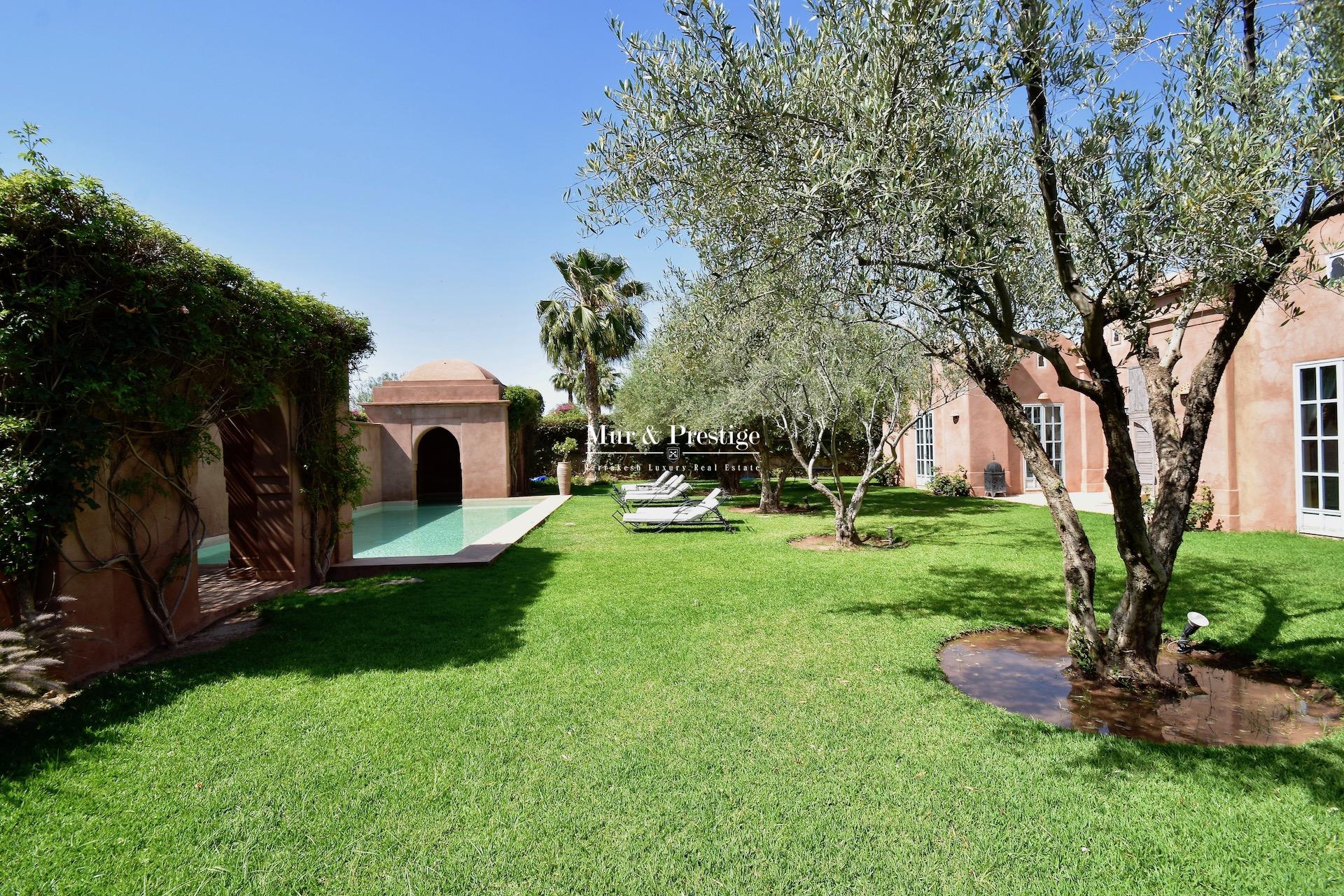 Agence Immobilière Marrakech Maison Charles Boccara en vente