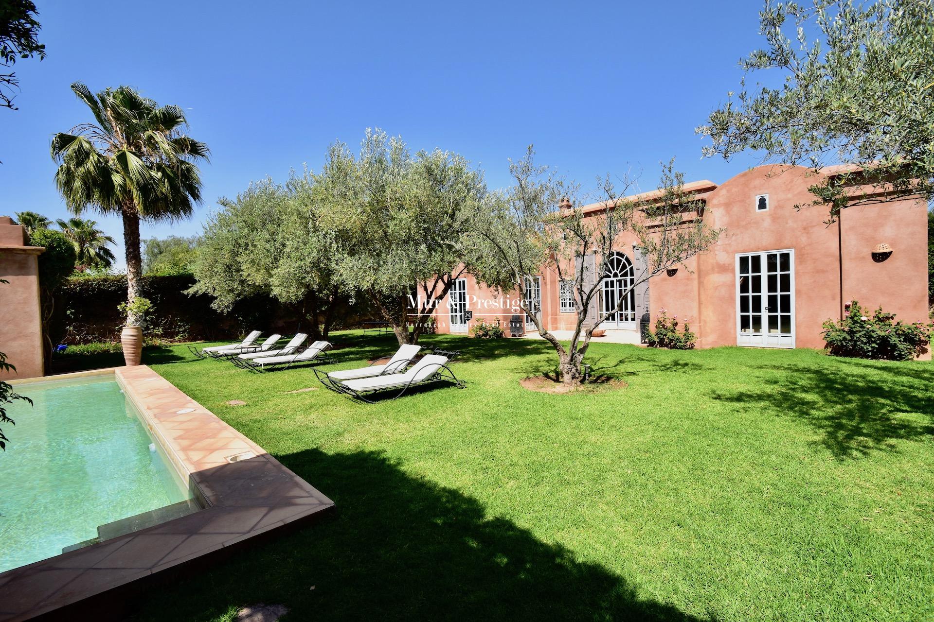 Agence Immobilière Marrakech Maison Charles Boccara en vente