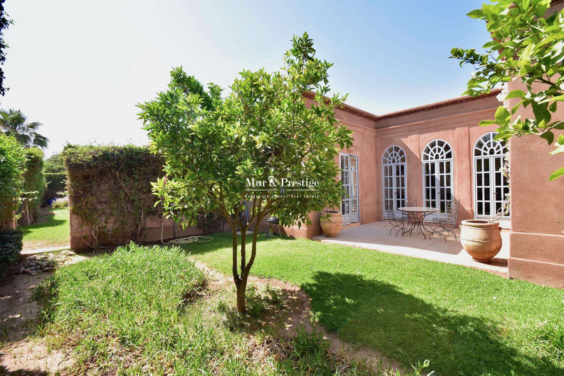 Agence Immobilière Marrakech Maison Charles Boccara en vente