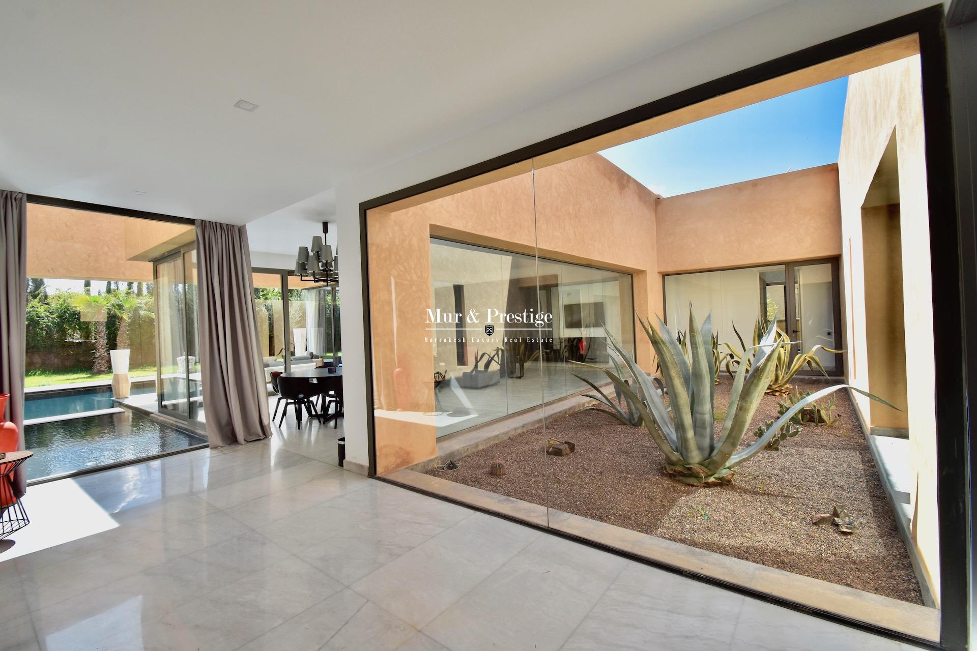 Agence immobilière Marrakech : Maison moderne à vendre
