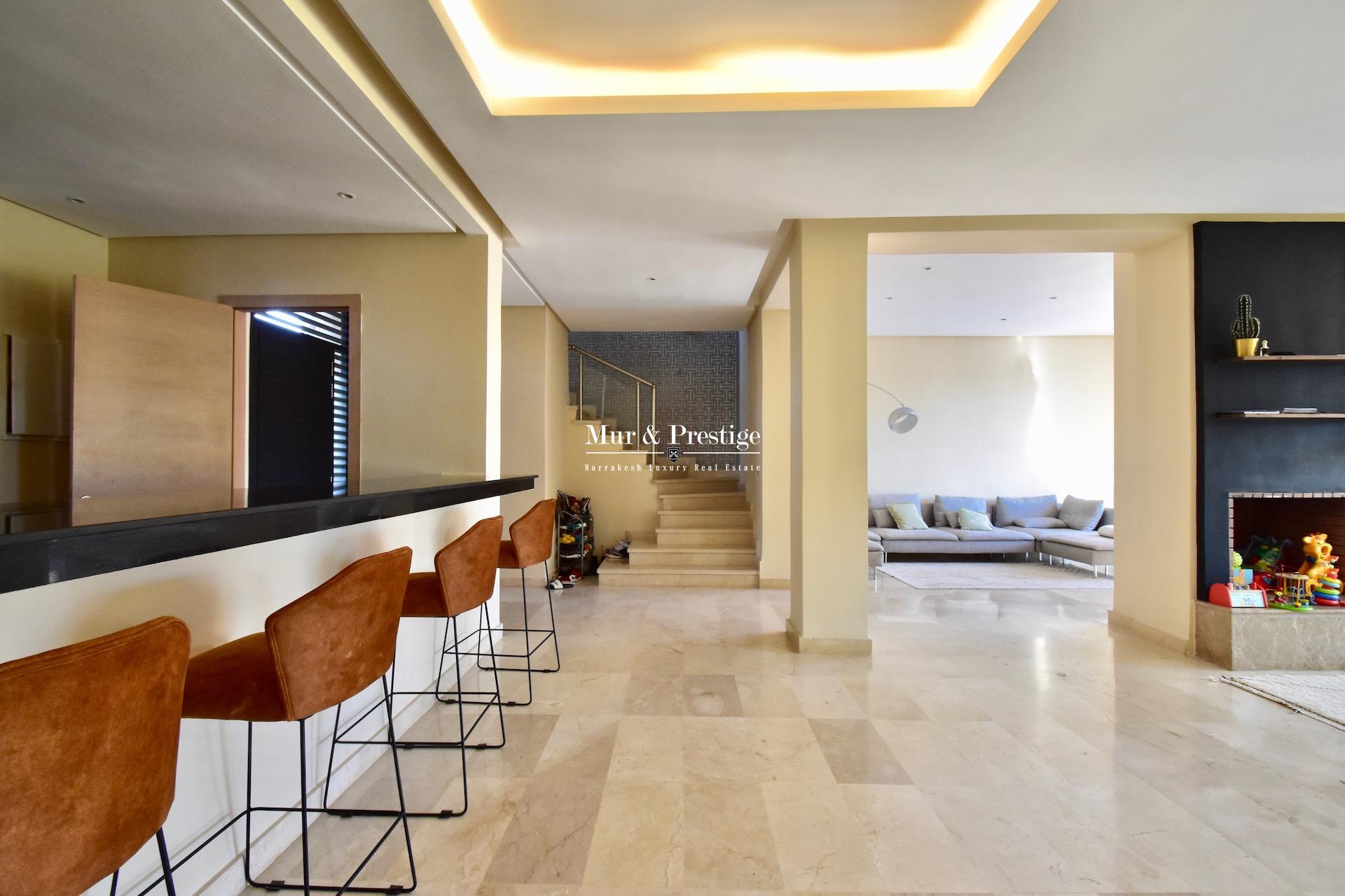 Maison moderne à vendre sur golf à Marrakech