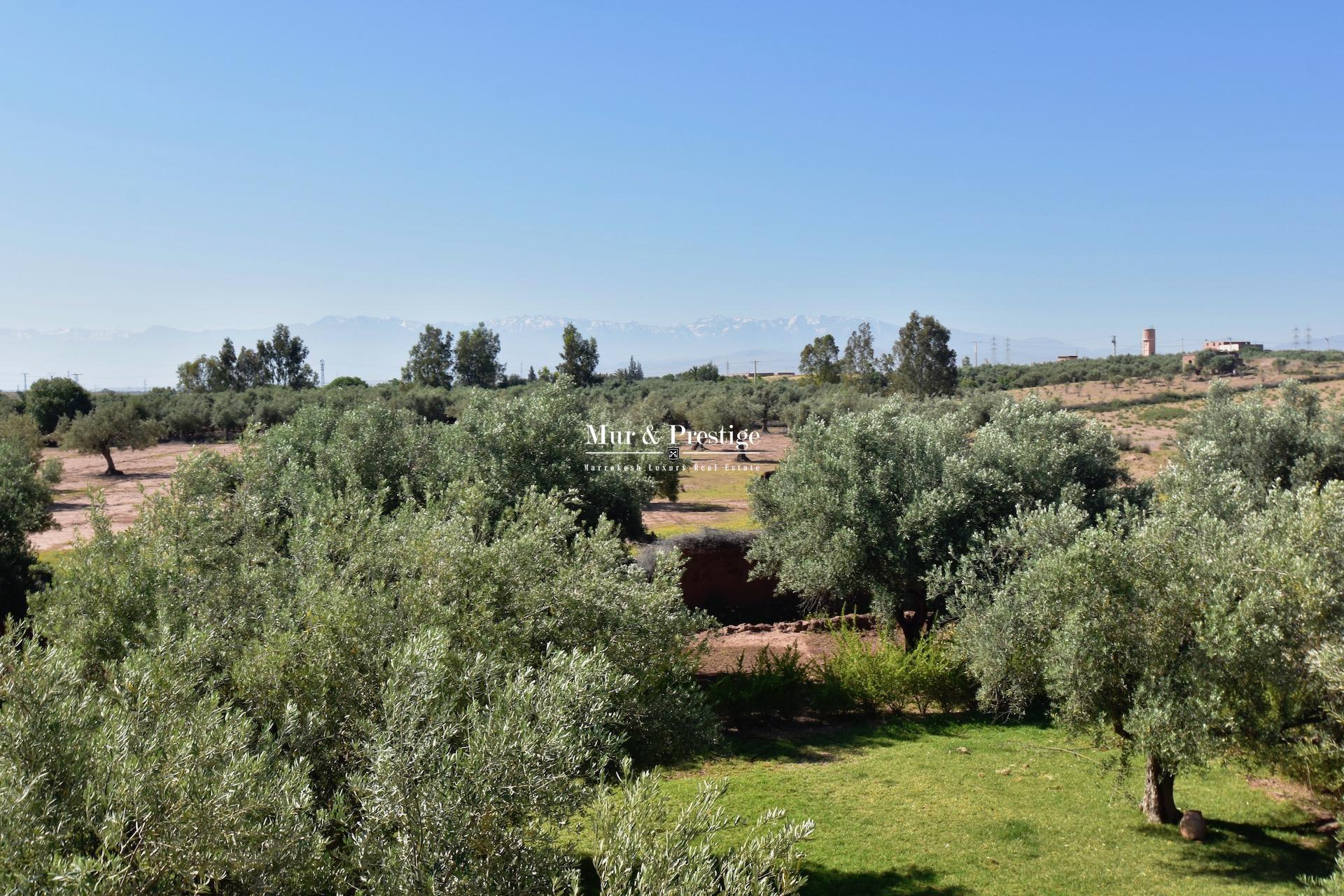 Maison au sein d’un cadre exceptionnel à Marrakech