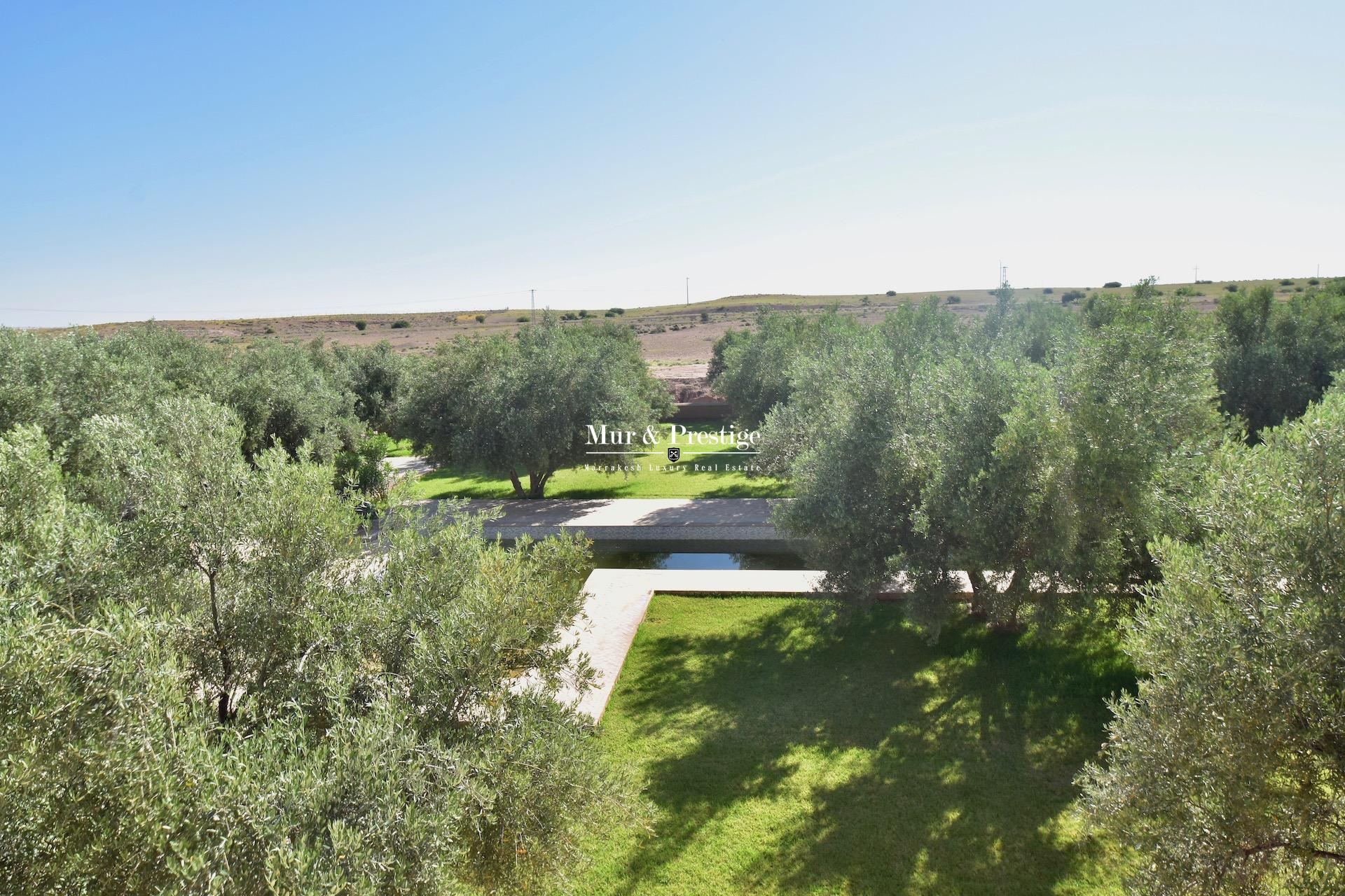 Maison au sein d’un cadre exceptionnel à Marrakech