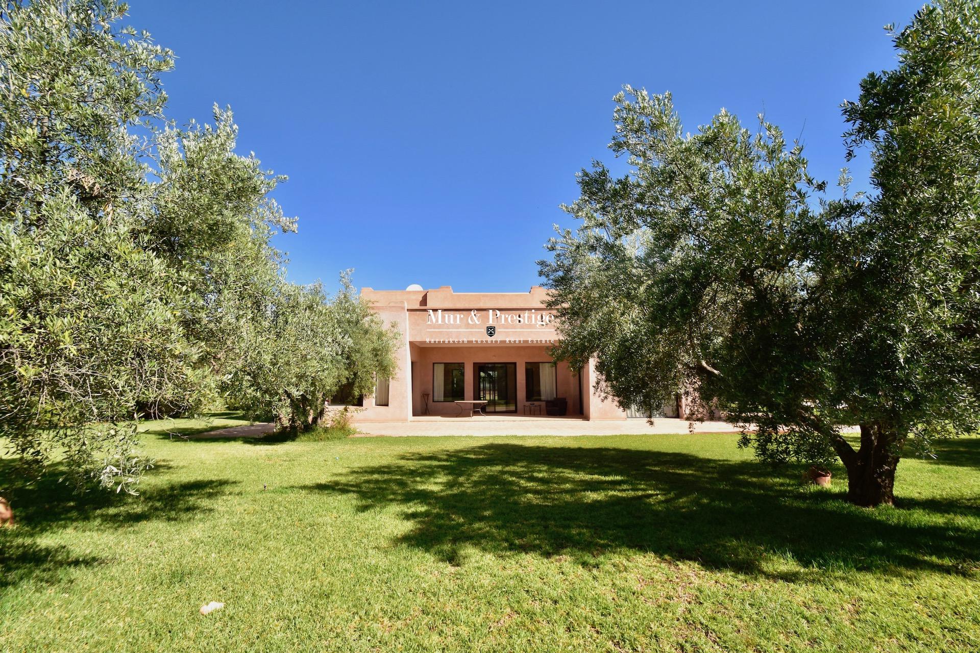 Maison au sein d’un cadre exceptionnel à Marrakech