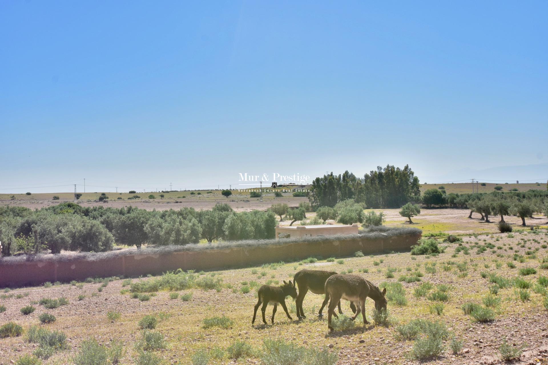 Maison au sein d’un cadre exceptionnel à Marrakech