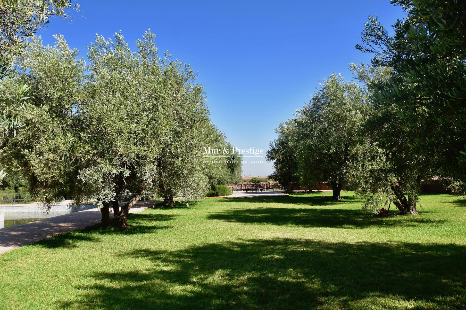 Maison au sein d’un cadre exceptionnel à Marrakech