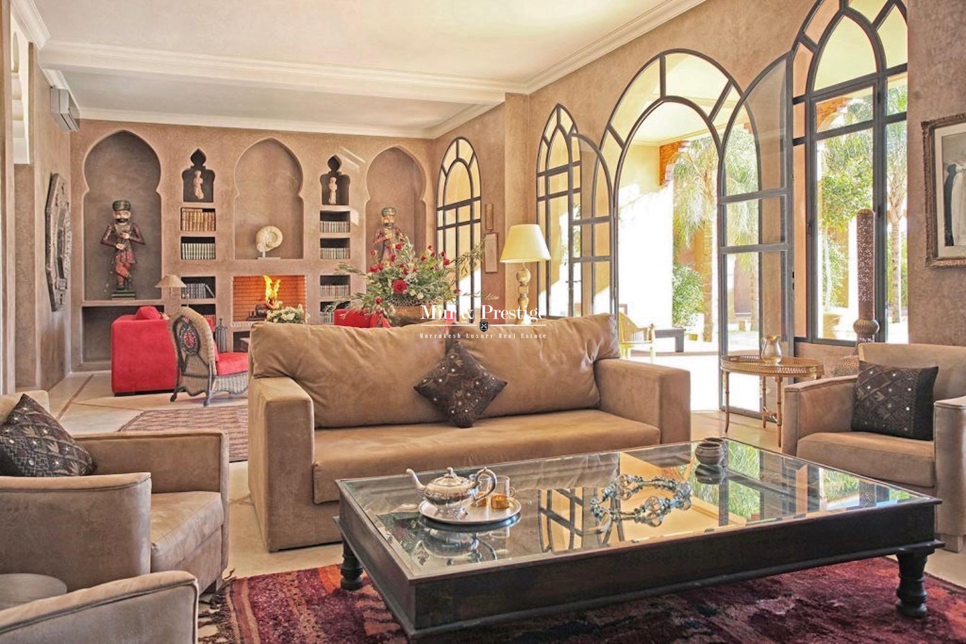 Villa en location saisonnière à Marrakech 