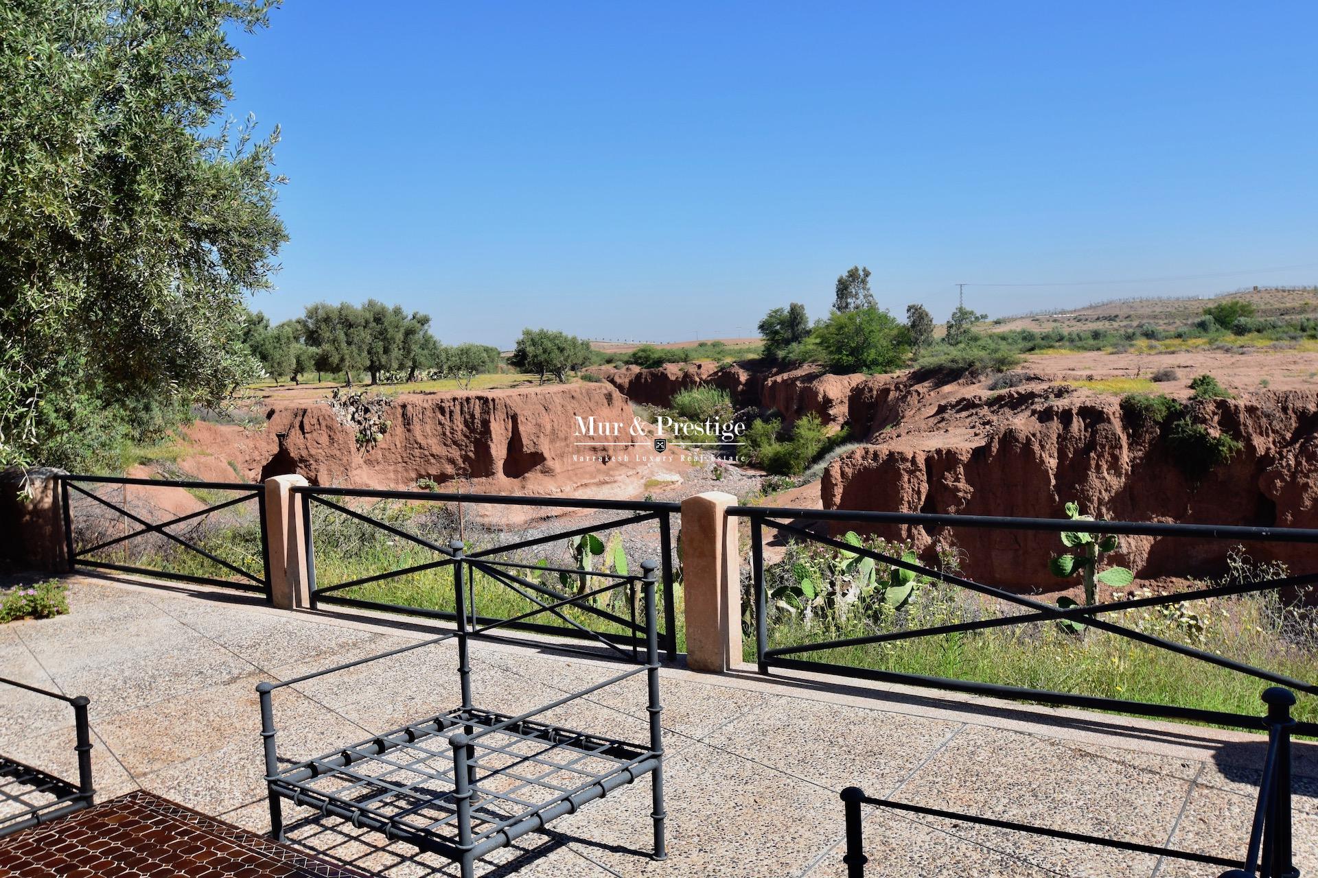 Maison au sein d’un cadre exceptionnel à Marrakech