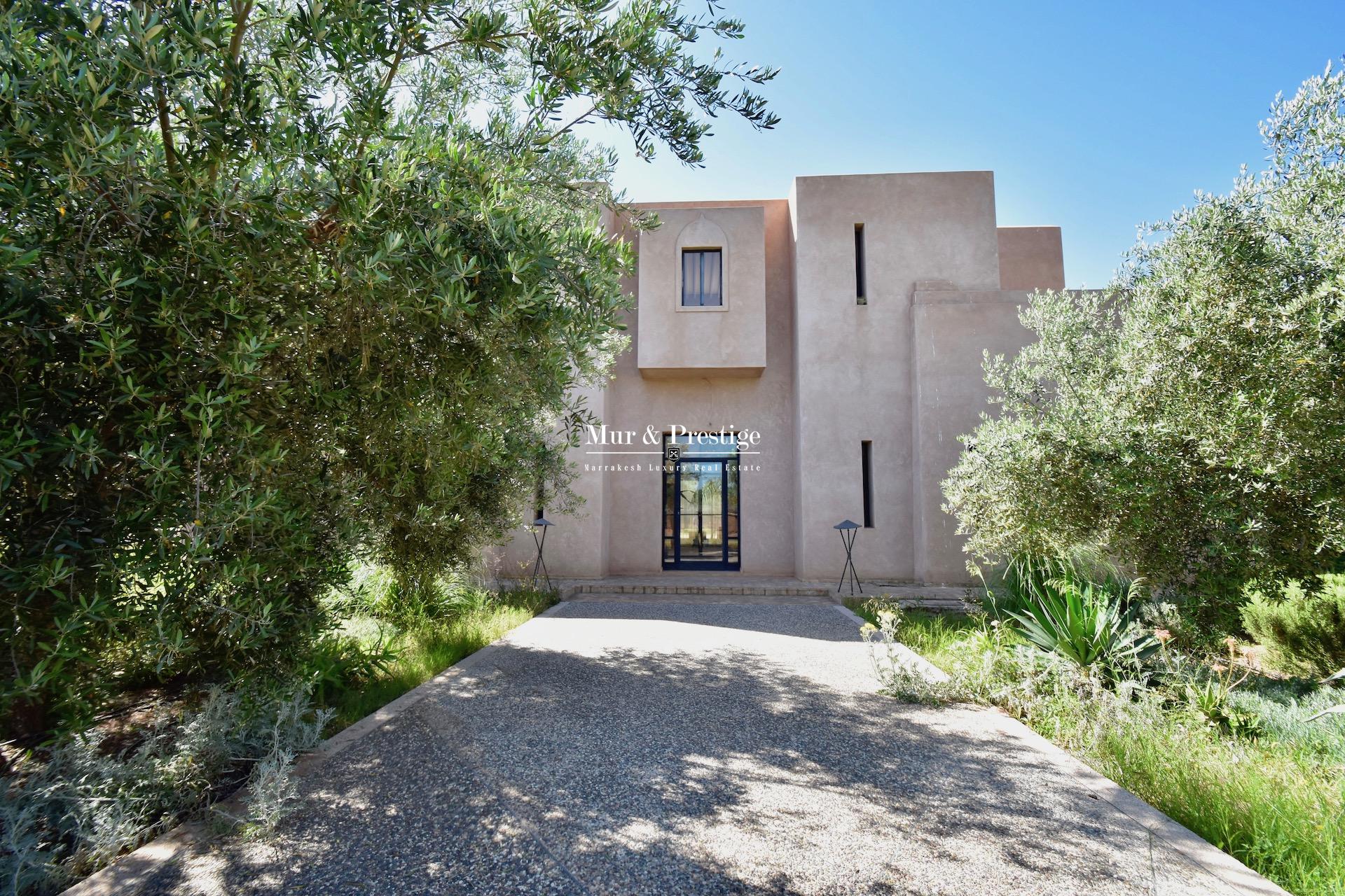 Maison au sein d’un cadre exceptionnel à Marrakech