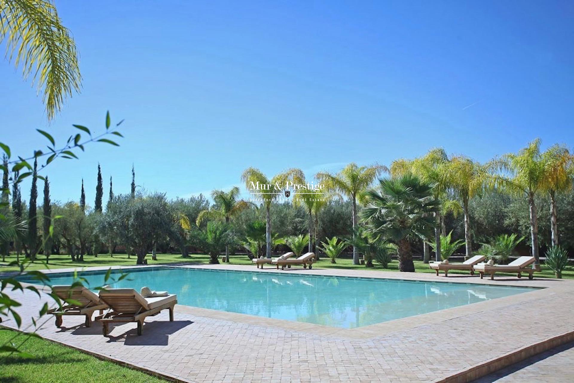 Villa en location saisonnière à Marrakech 