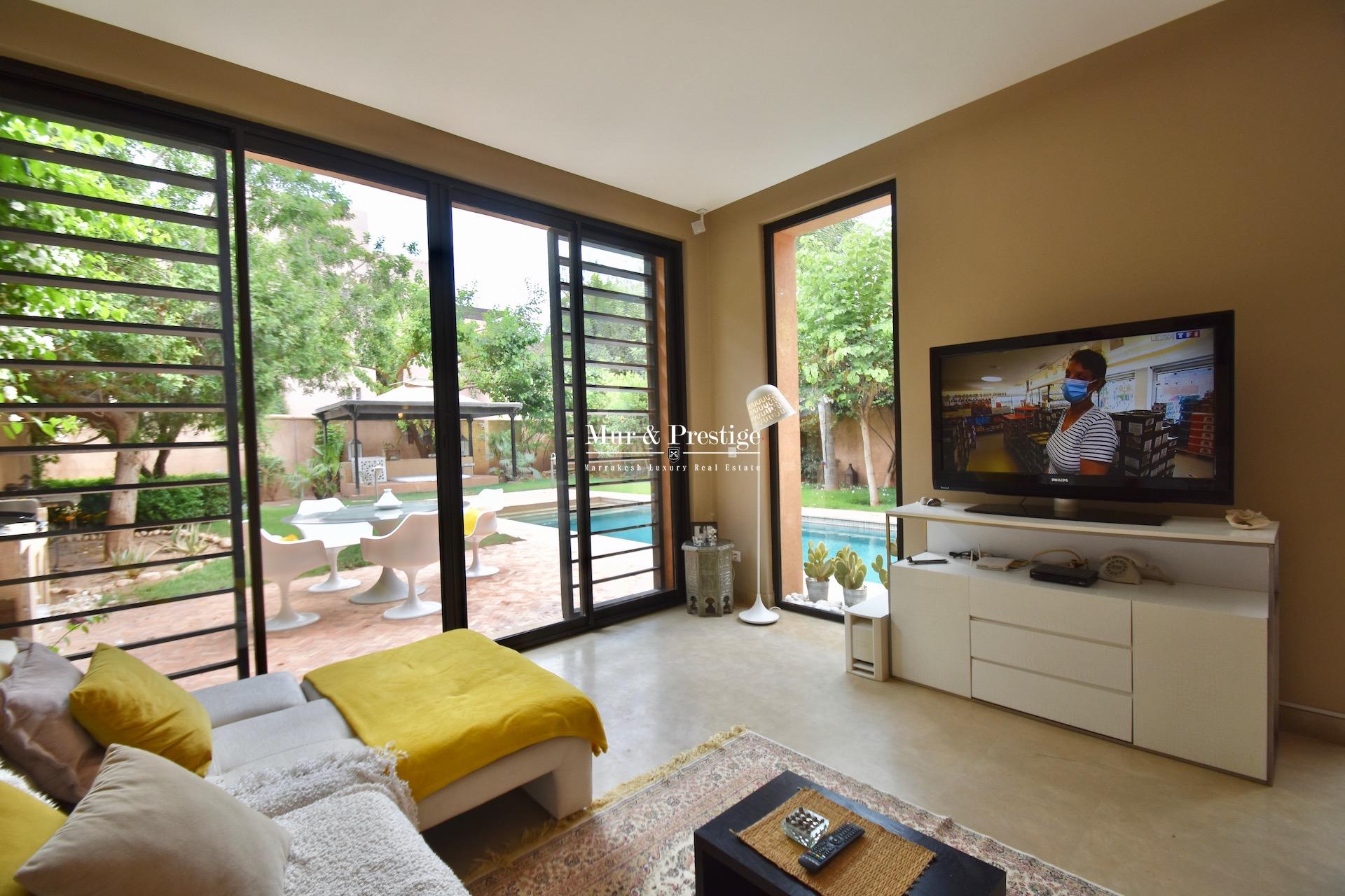 Riad à vendre à Marrakech sur le golf de AL MAADEN