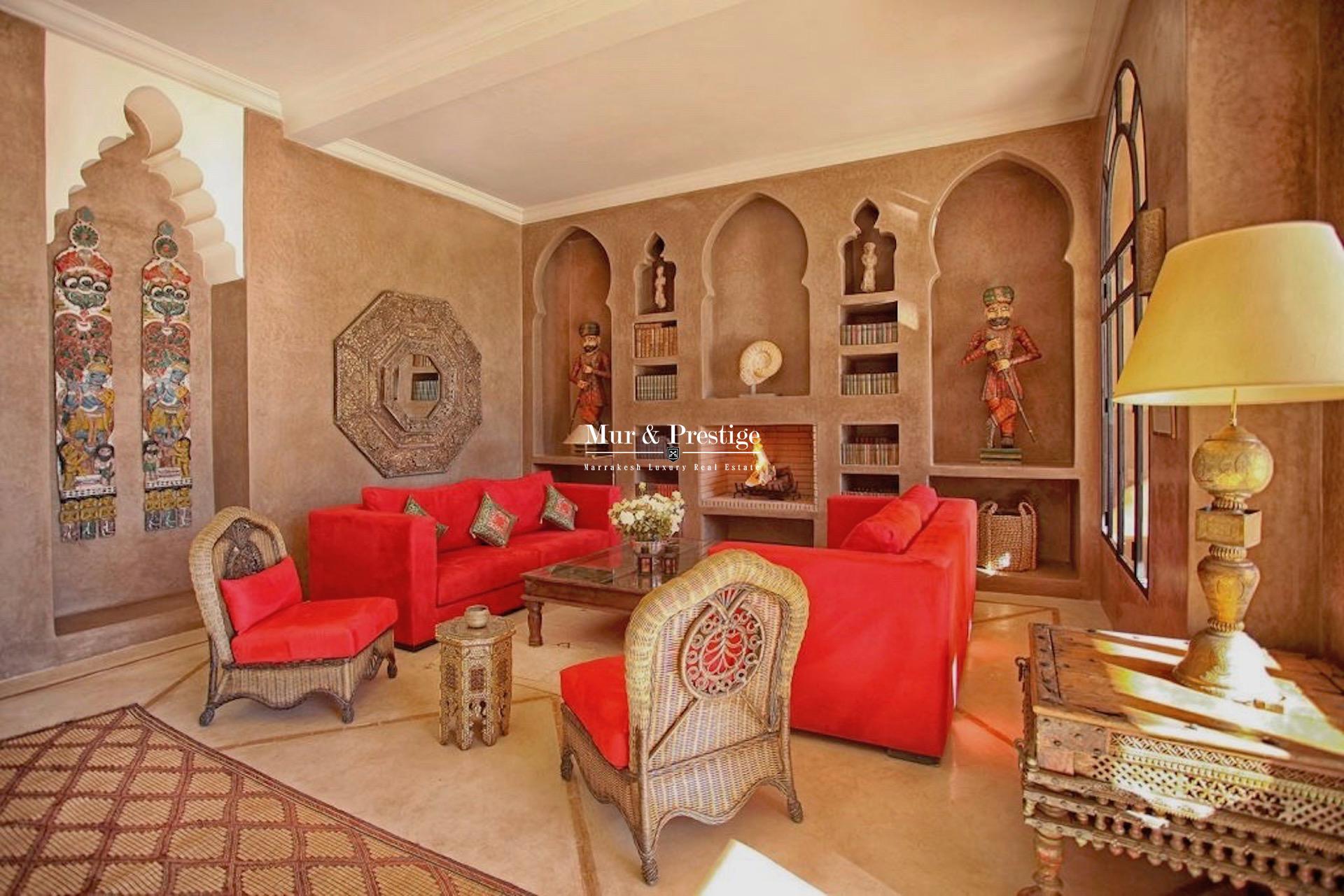 Villa en location saisonnière à Marrakech 