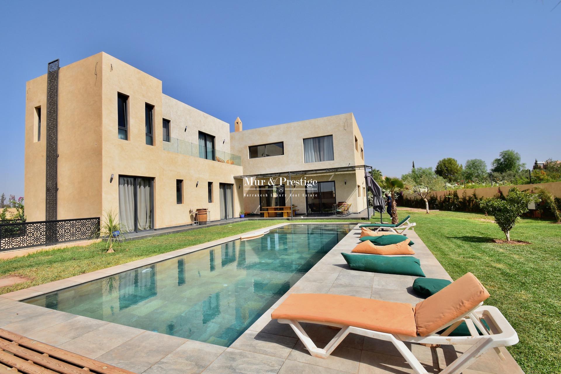 Agence Immobilière à Marrakech - Maison moderne en vente