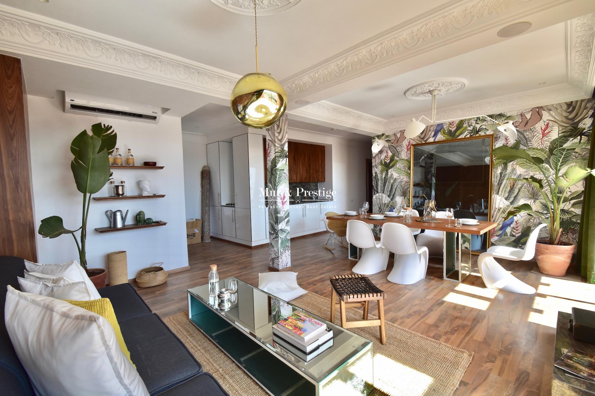 Appartement de luxe en vente quartier Hivernage Marrakech