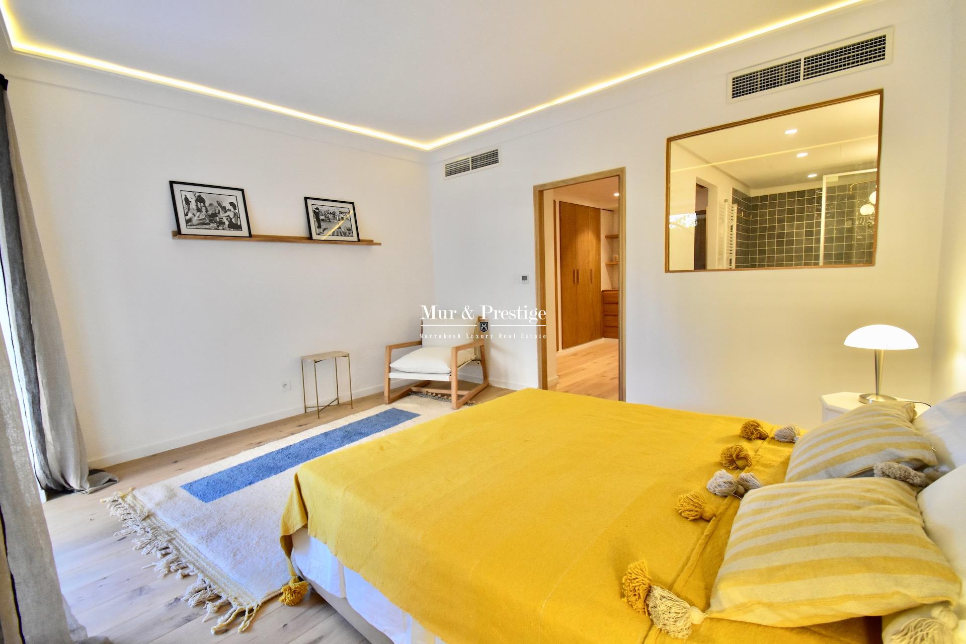 Appartement avec piscine privée à vendre au cœur du quartier Hivernage à Marrakech