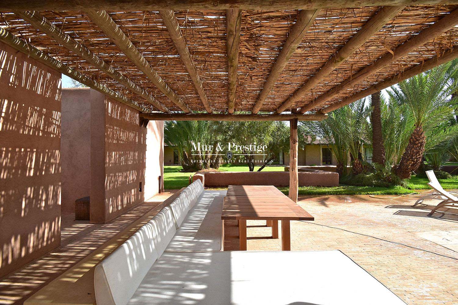 Belle villa a vendre dans la palmeraie Marrakech