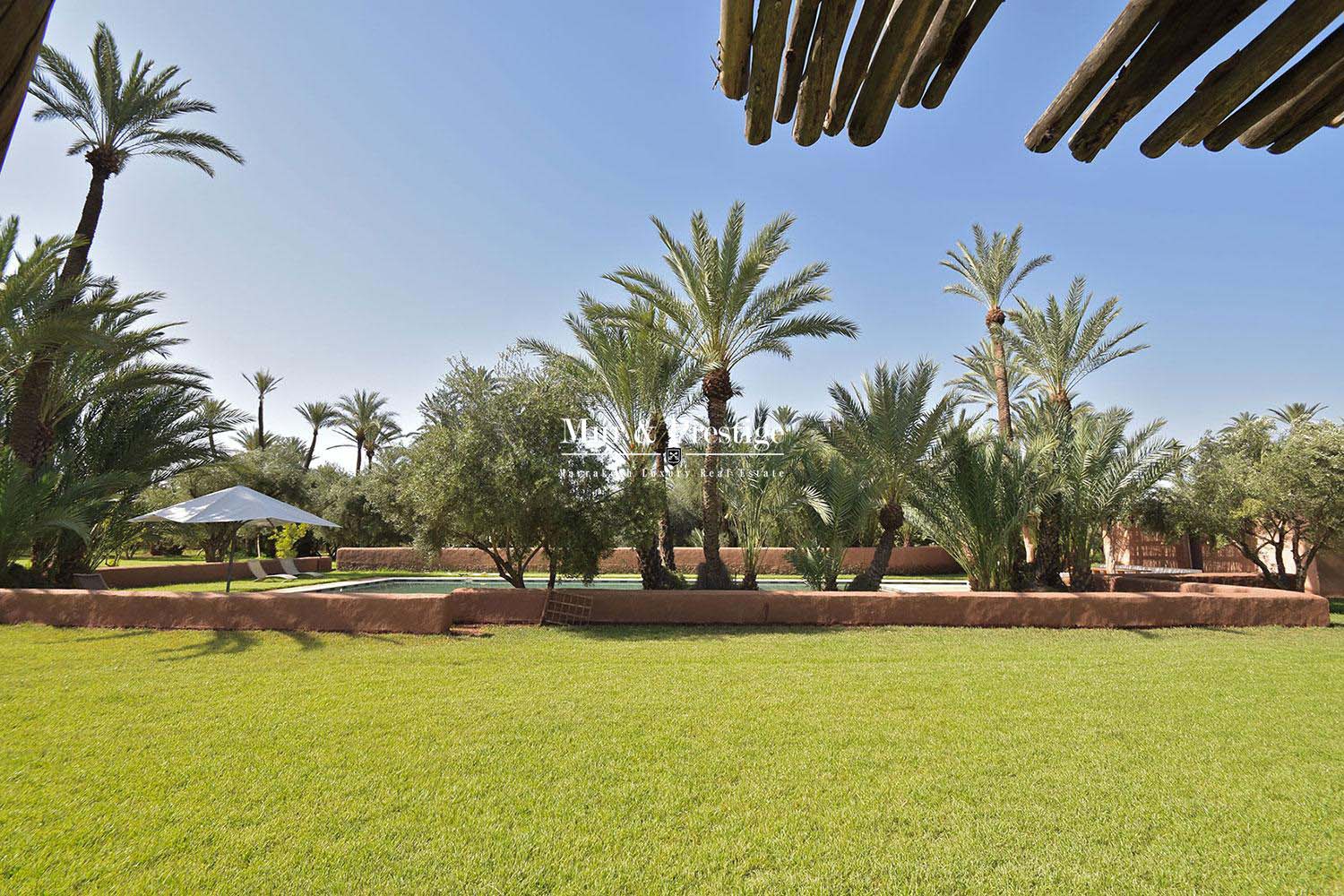 Belle villa a vendre dans la palmeraie Marrakech